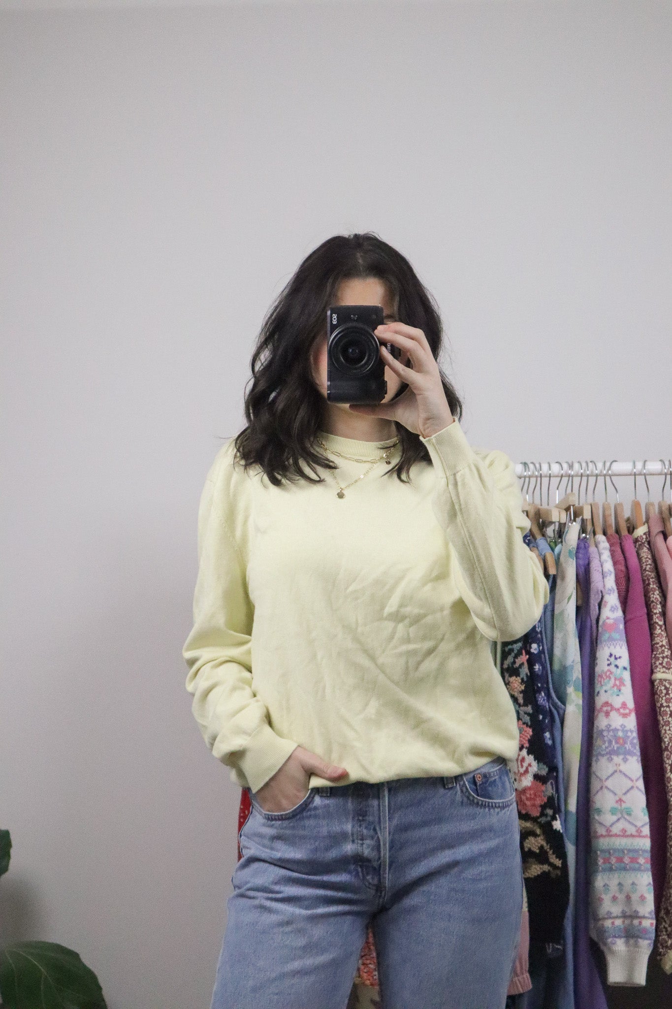 Vintage x Cotton Knit Sweater (S/M)