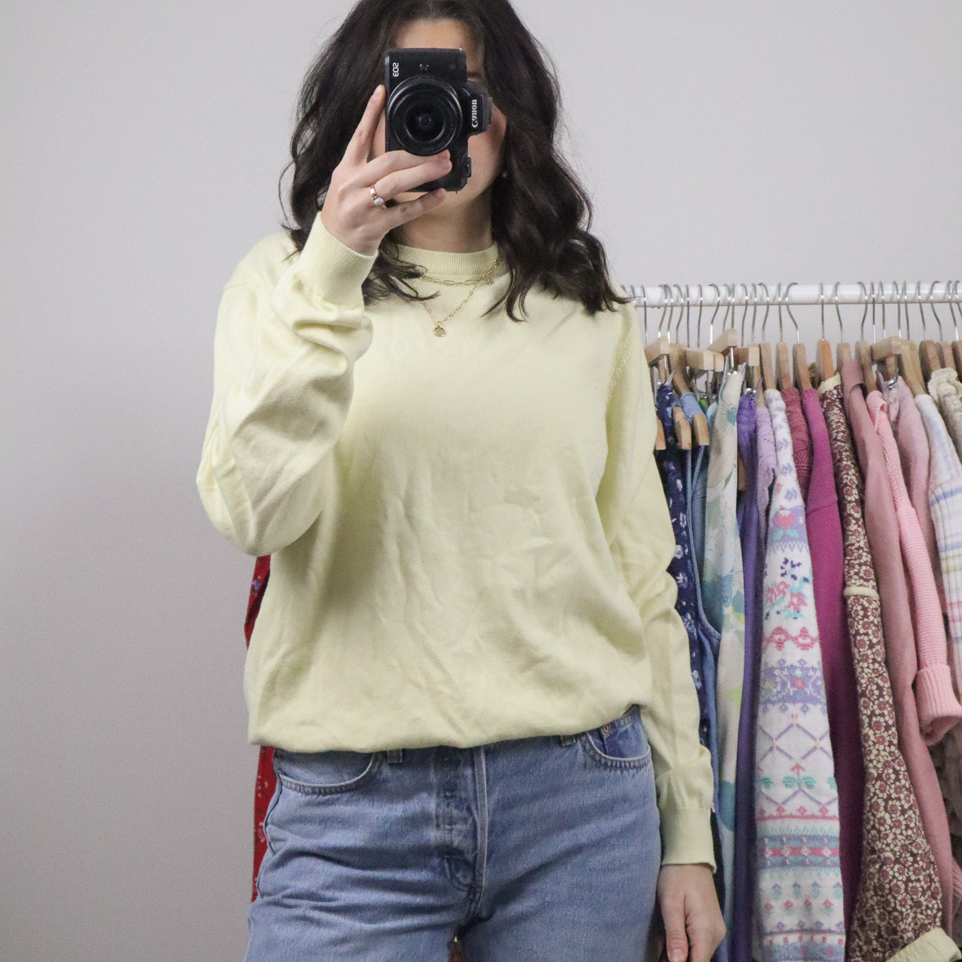 Vintage x Cotton Knit Sweater (S/M)