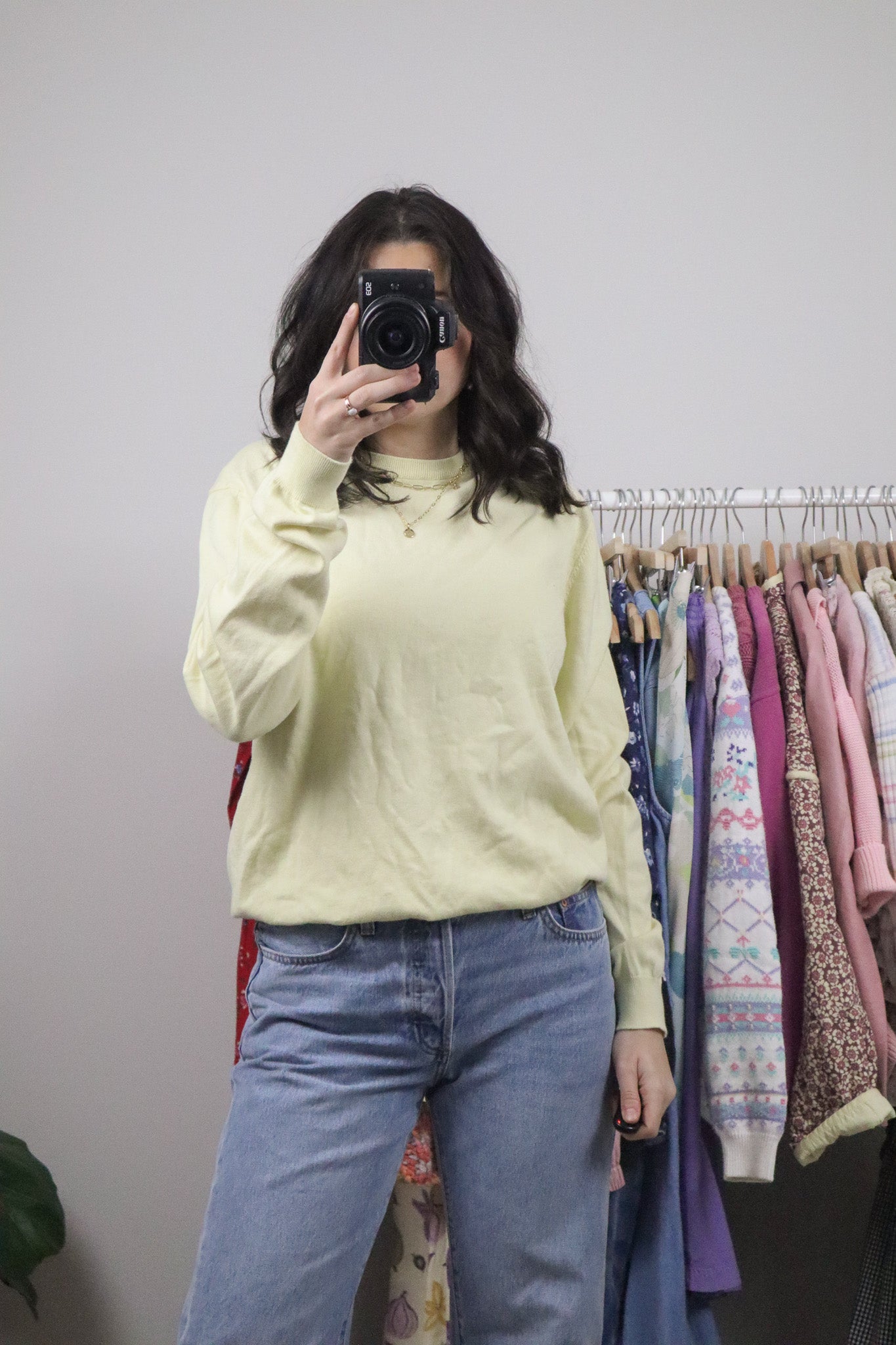 Vintage x Cotton Knit Sweater (S/M)