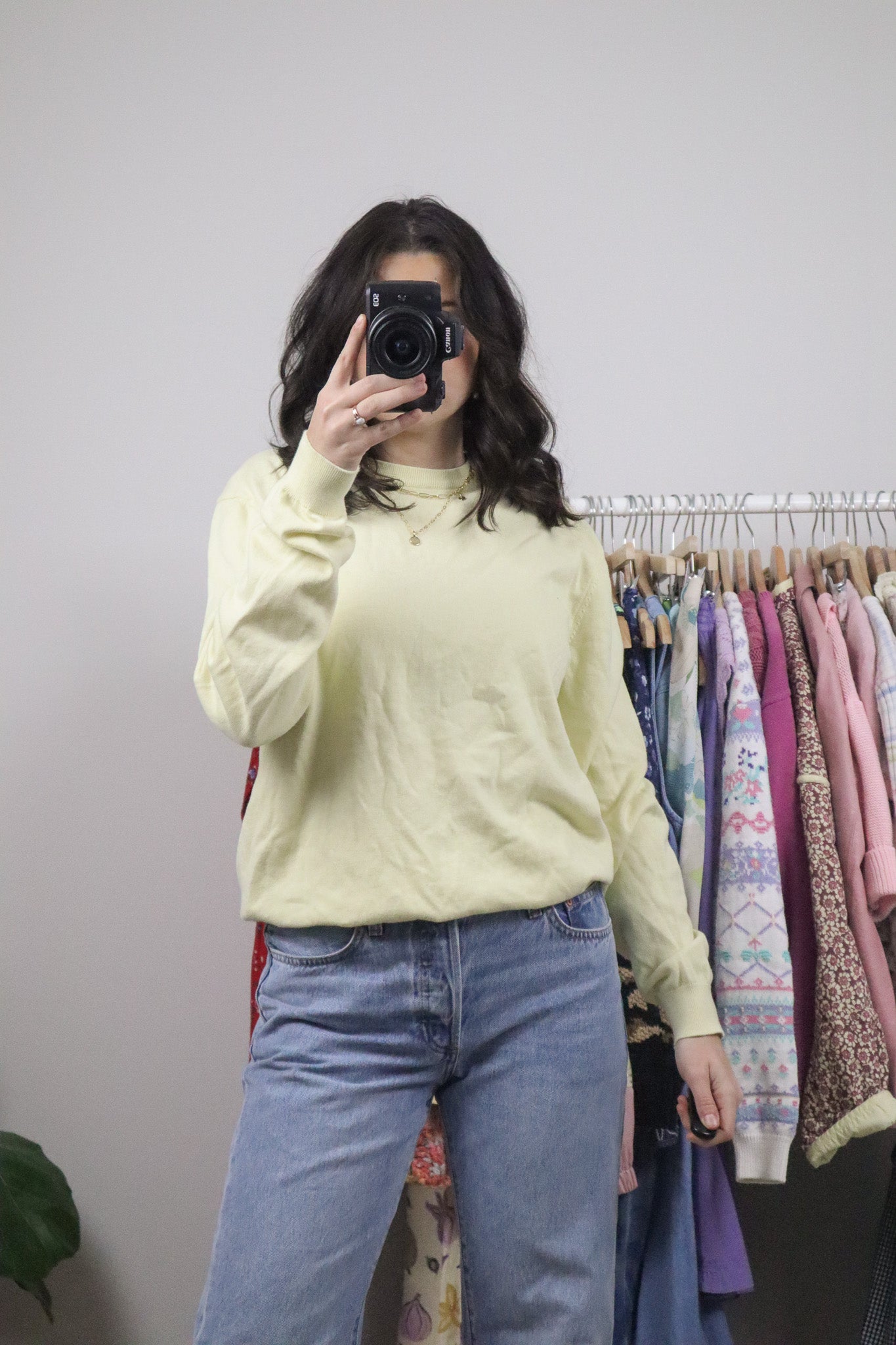Vintage x Cotton Knit Sweater (S/M)