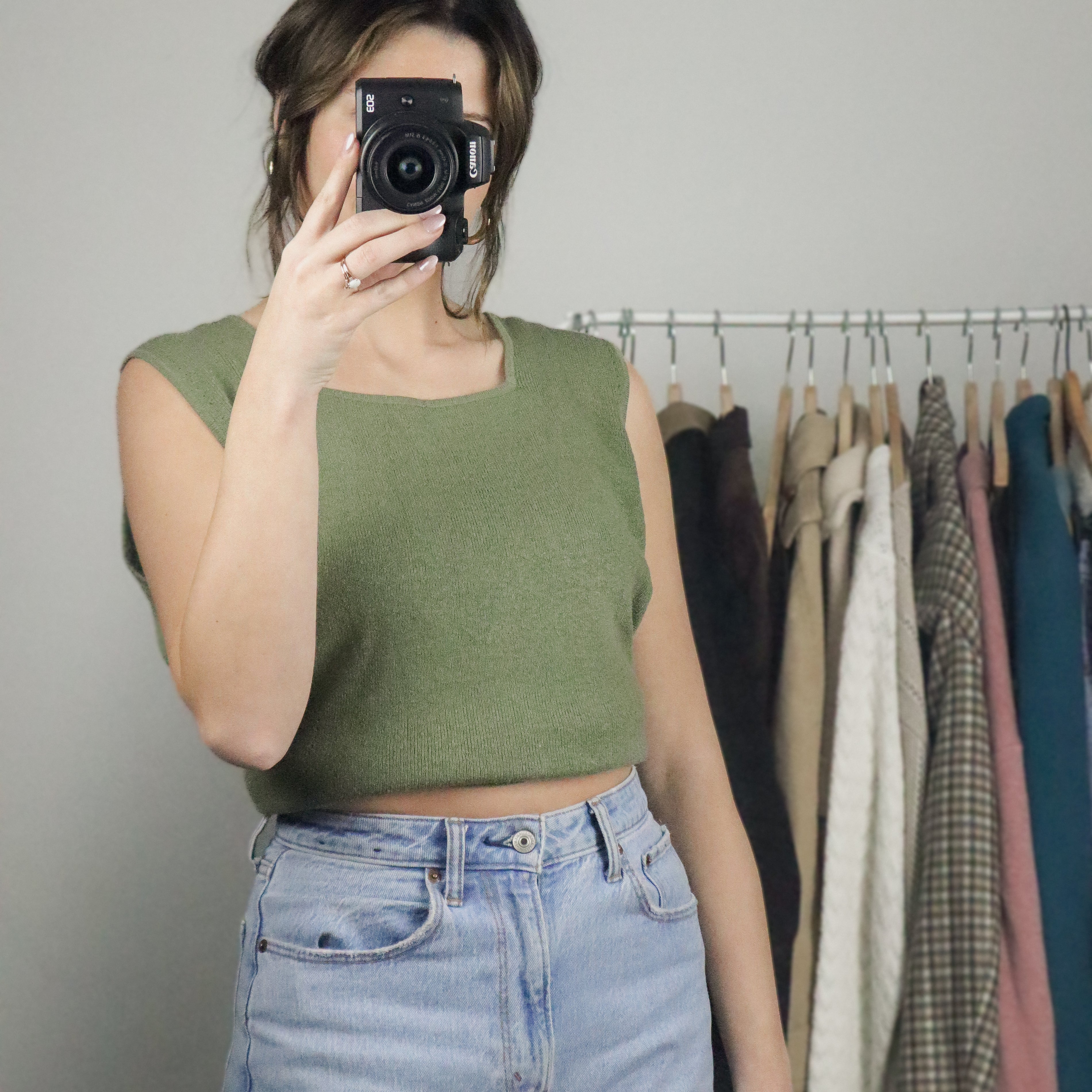 Vintage x Square Neck Tank (L/XL)