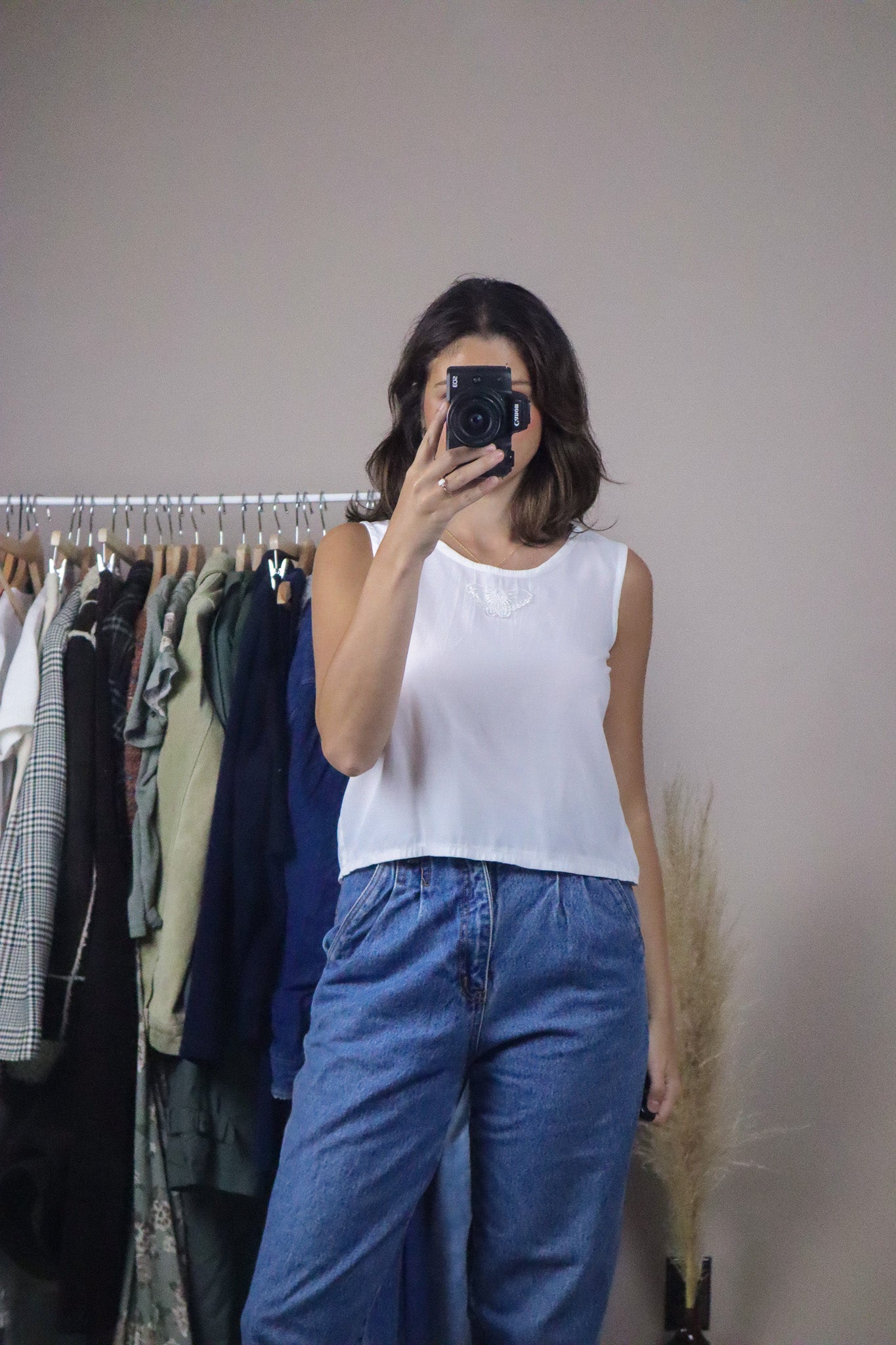 Vintage x Butterfly Tank (S)