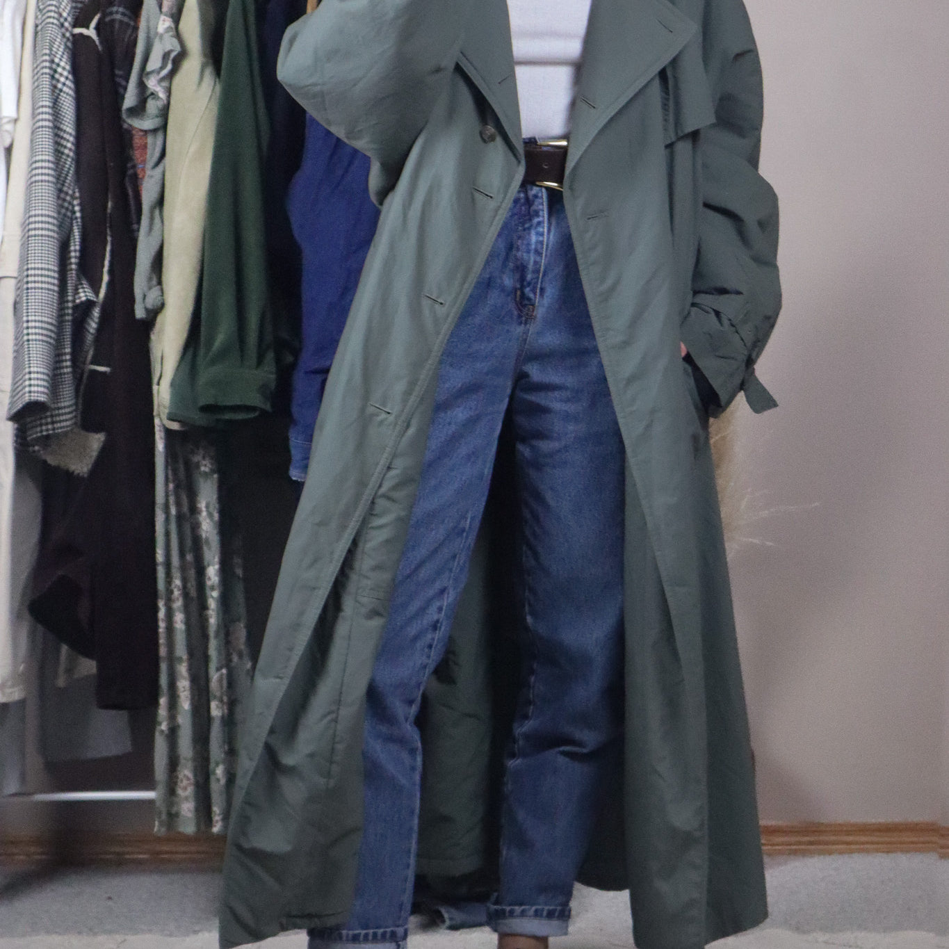Vintage x Made in Germany x Bugatti Trench (XL)