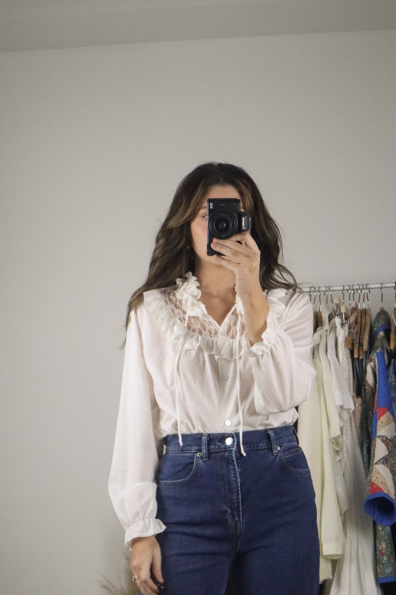 Vintage x Lace Blouse (S)