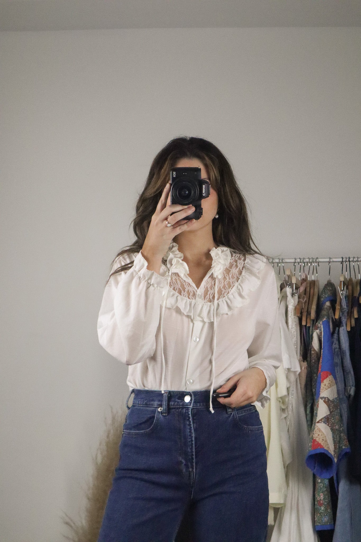 Vintage x Lace Blouse (S)
