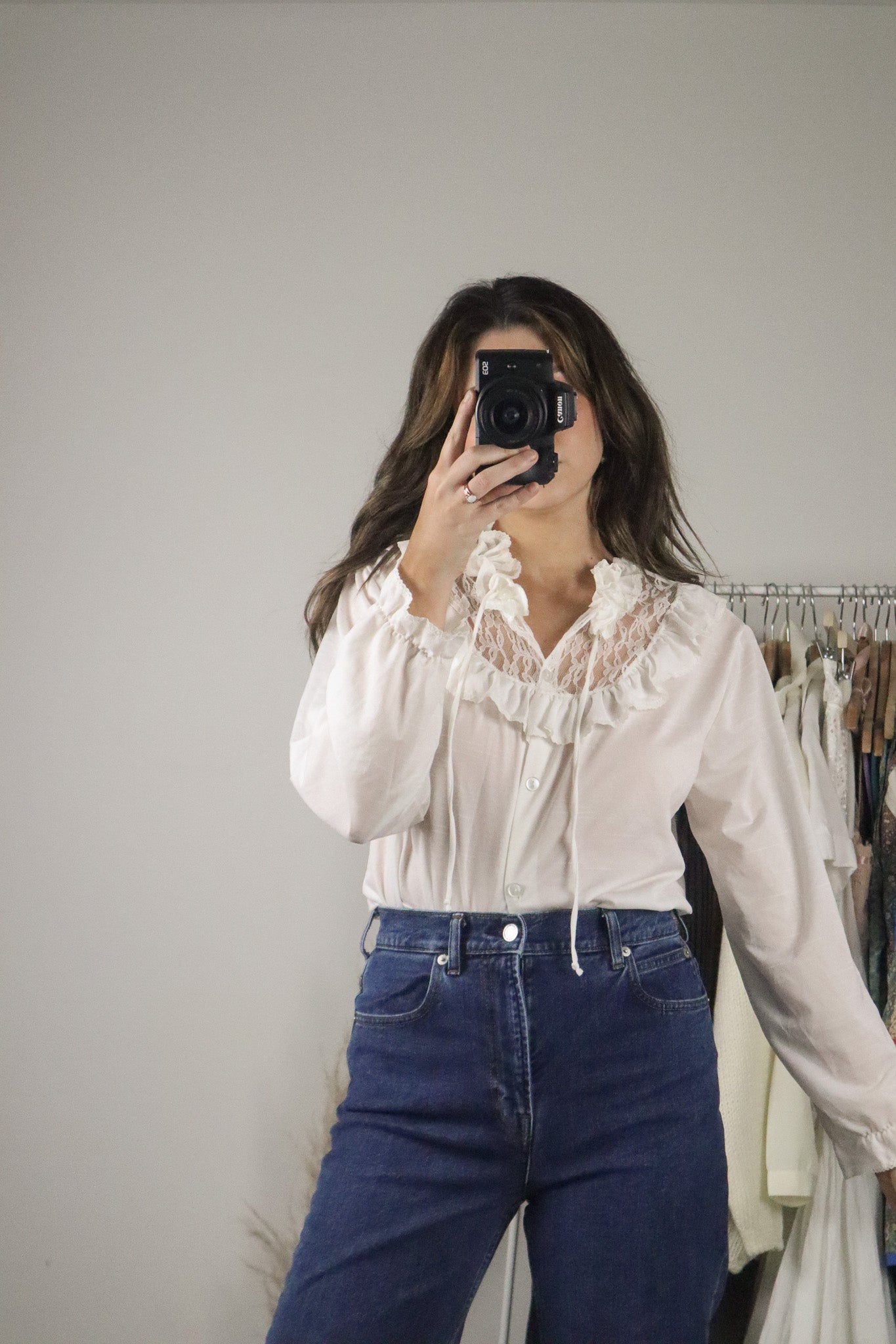 Vintage x Lace Blouse (S)