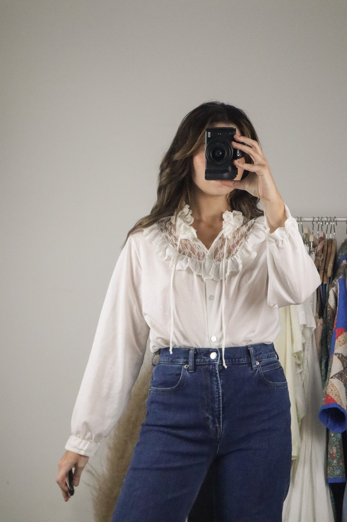 Vintage x Lace Blouse (S)