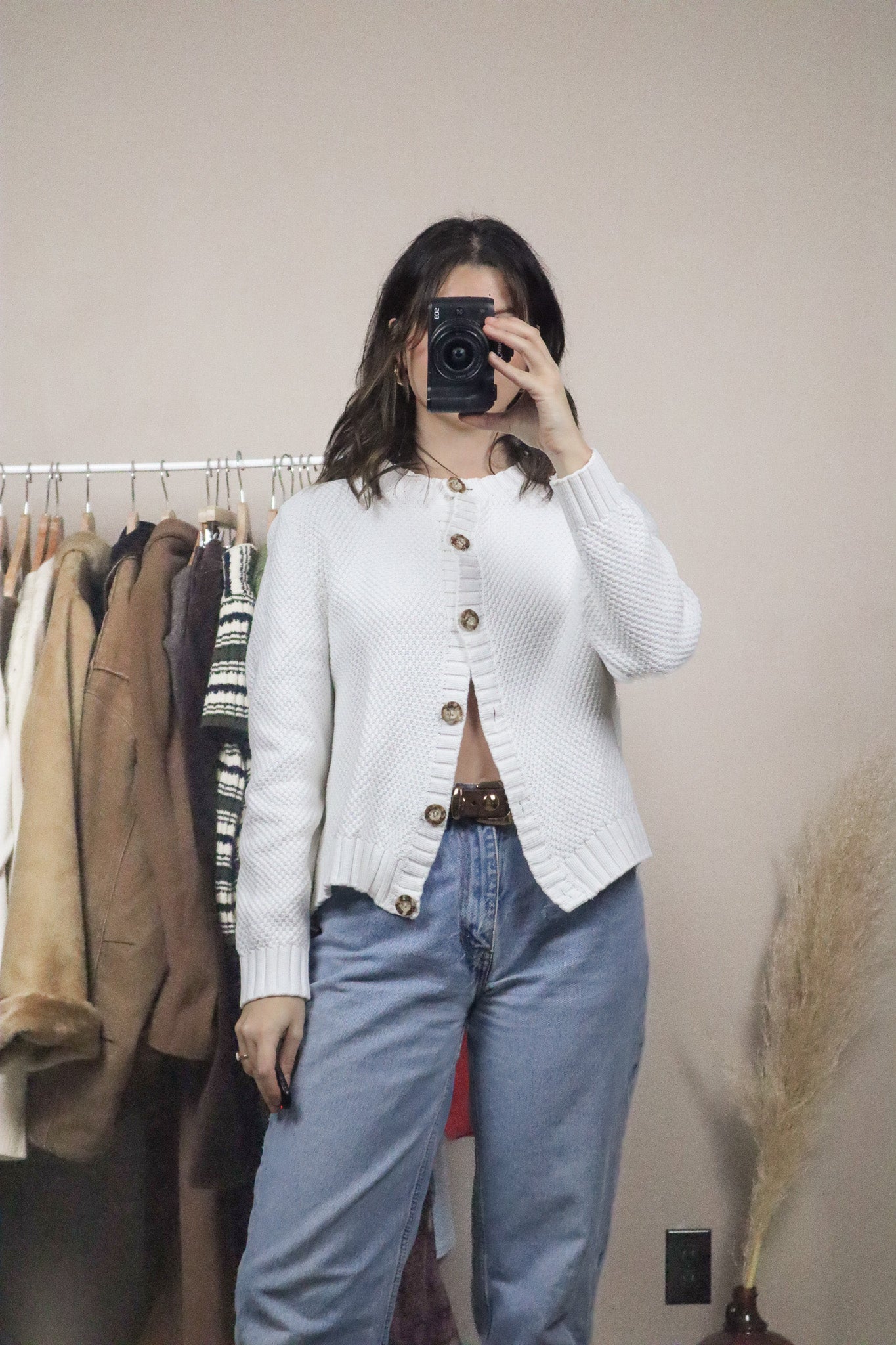 Made in Canada x Vintage x Cardigan (S/M)