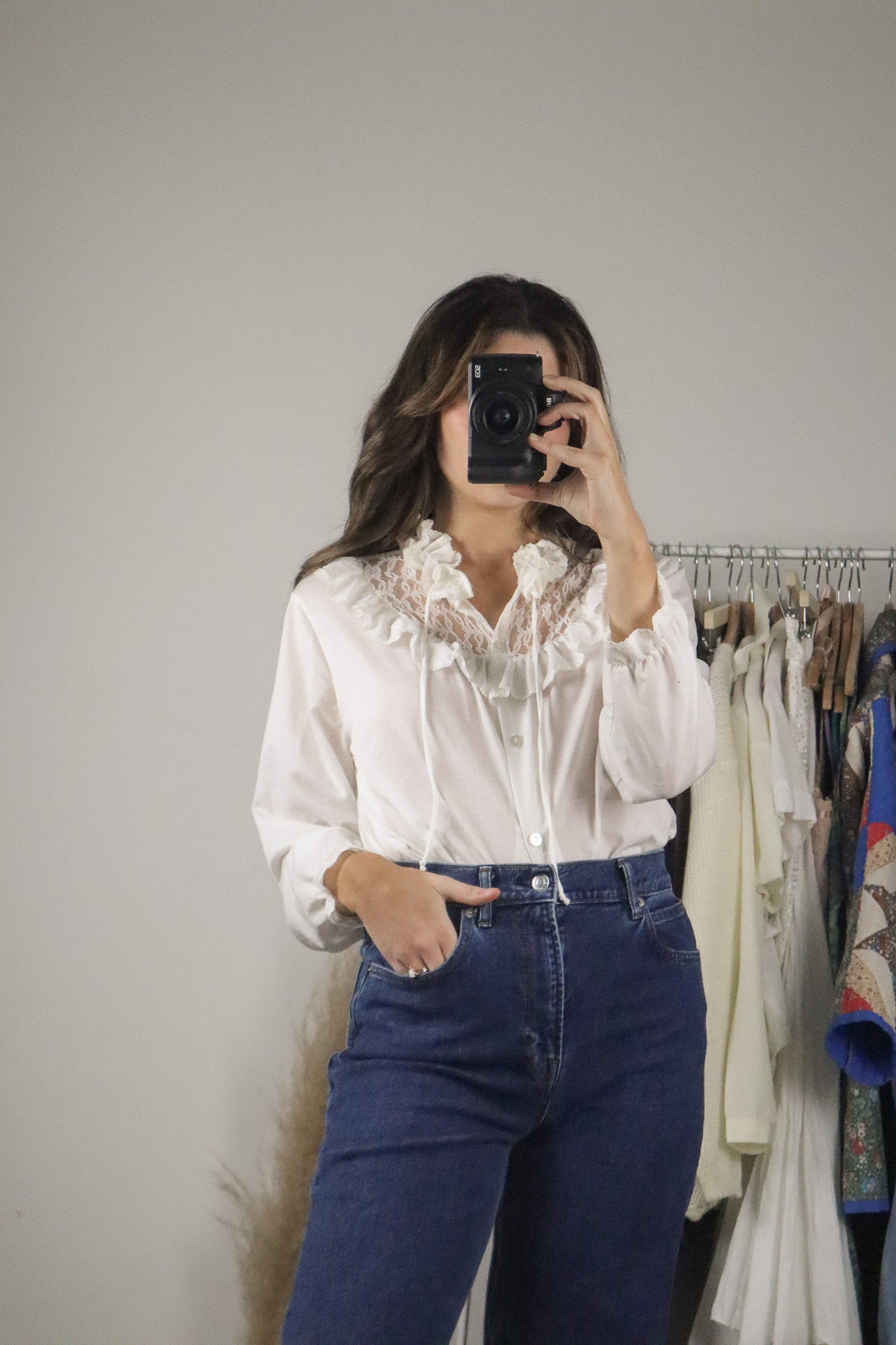 Vintage x Lace Blouse (S)