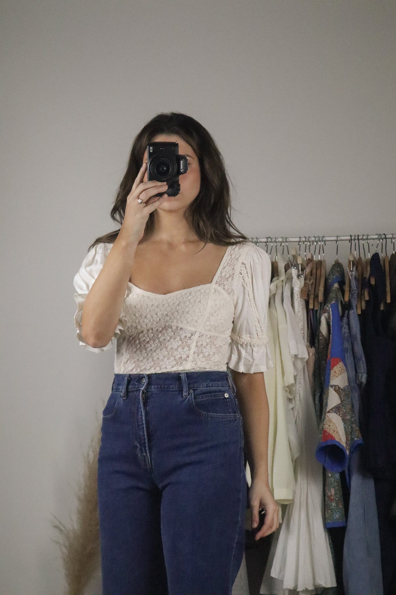 Free People x Lace Blouse (S)