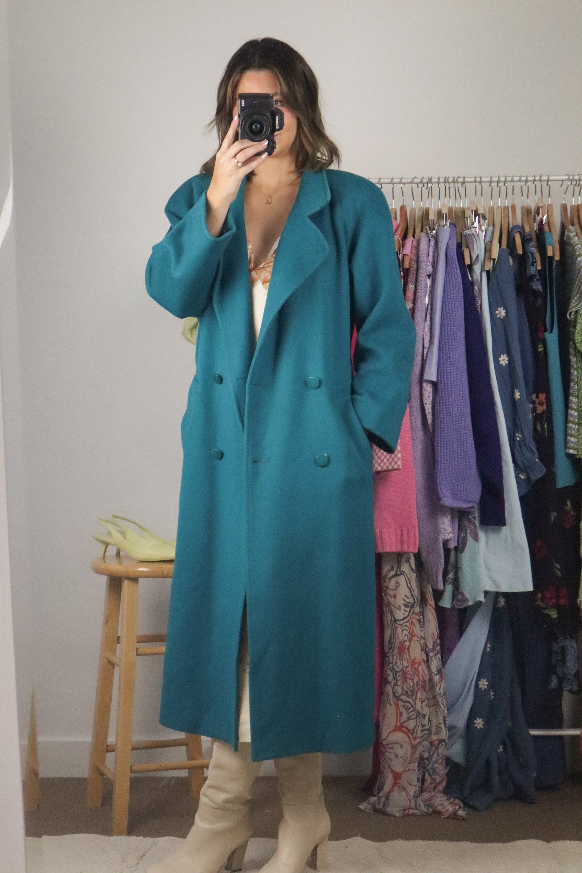 Vintage x London Fog Wool Coat (M)