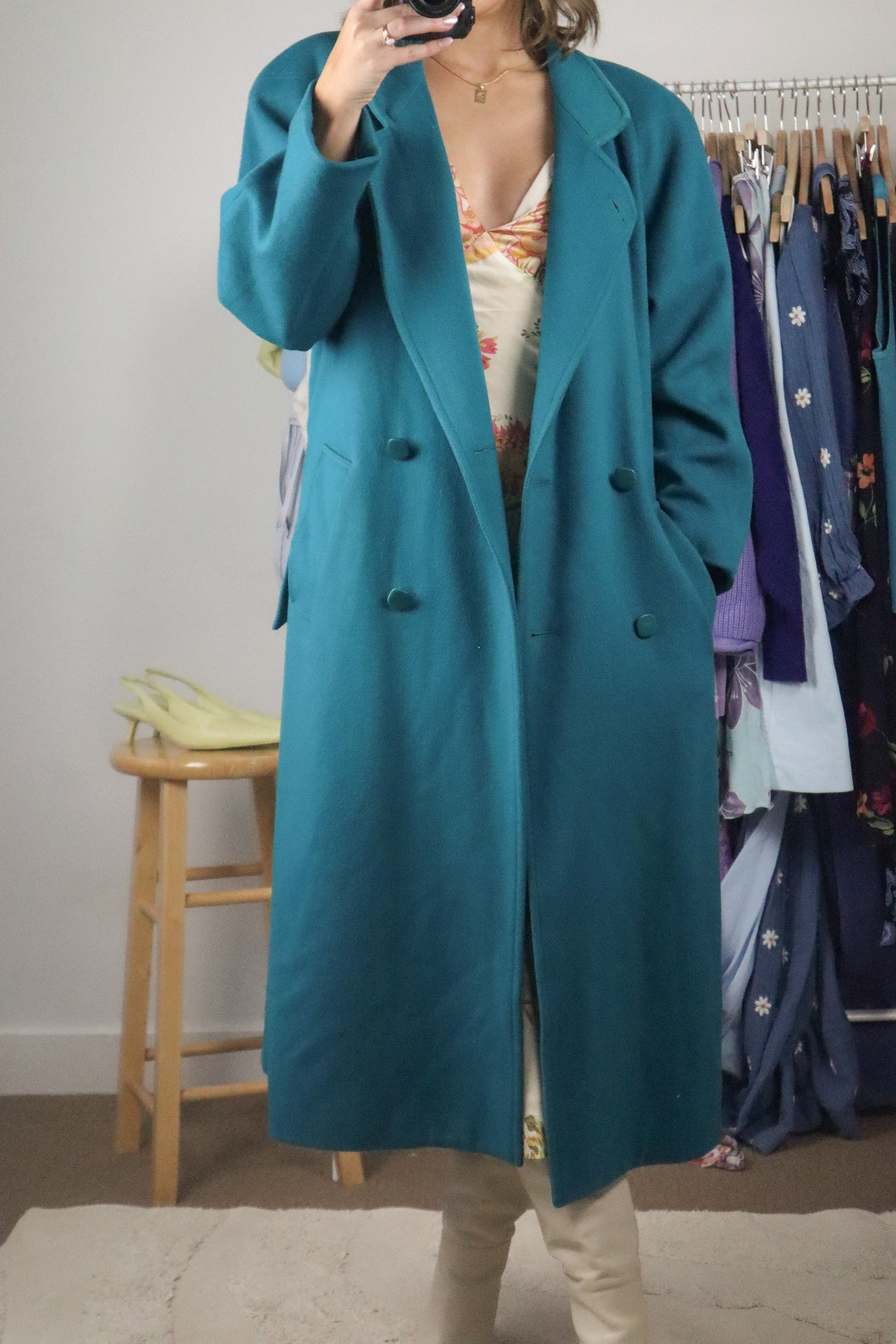 Vintage x London Fog Wool Coat (M)