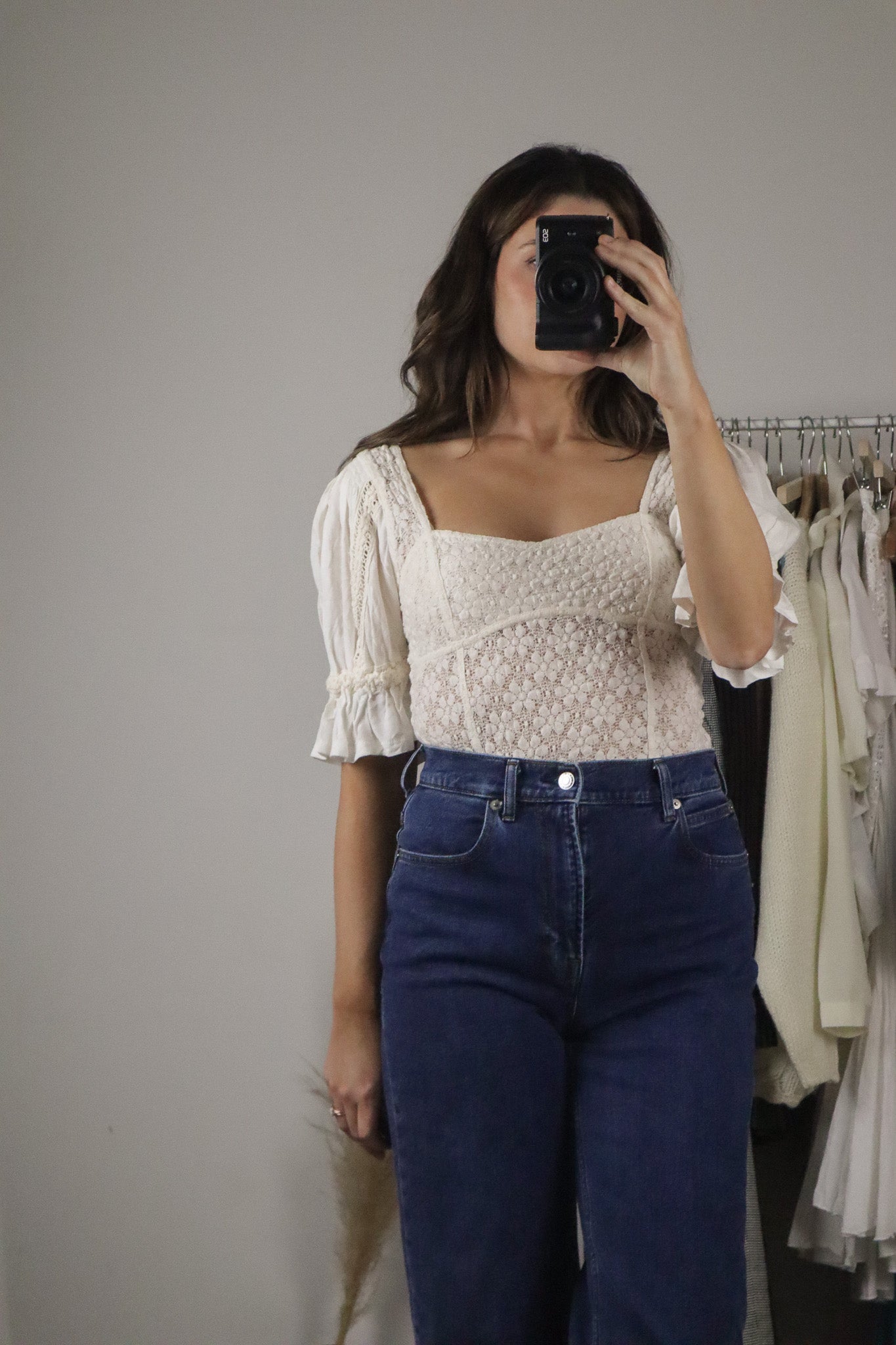 Free People x Lace Blouse (S)