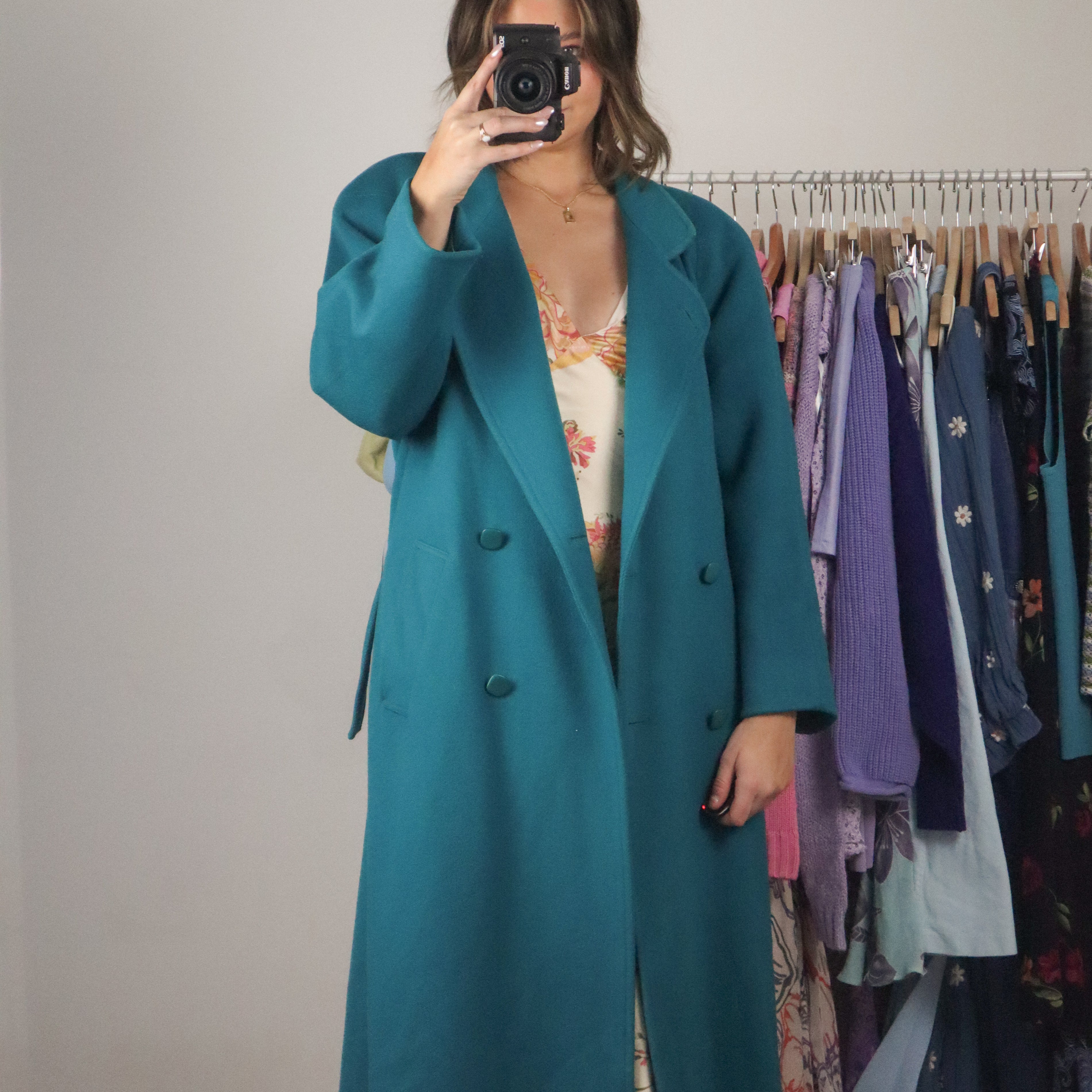 Vintage x London Fog Wool Coat (M)