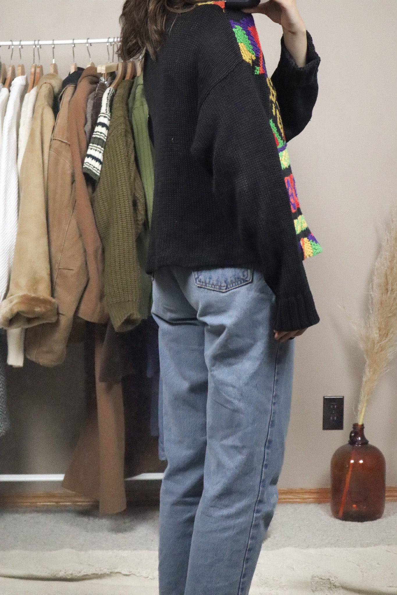 Vintage x Pattered Turtleneck (M)