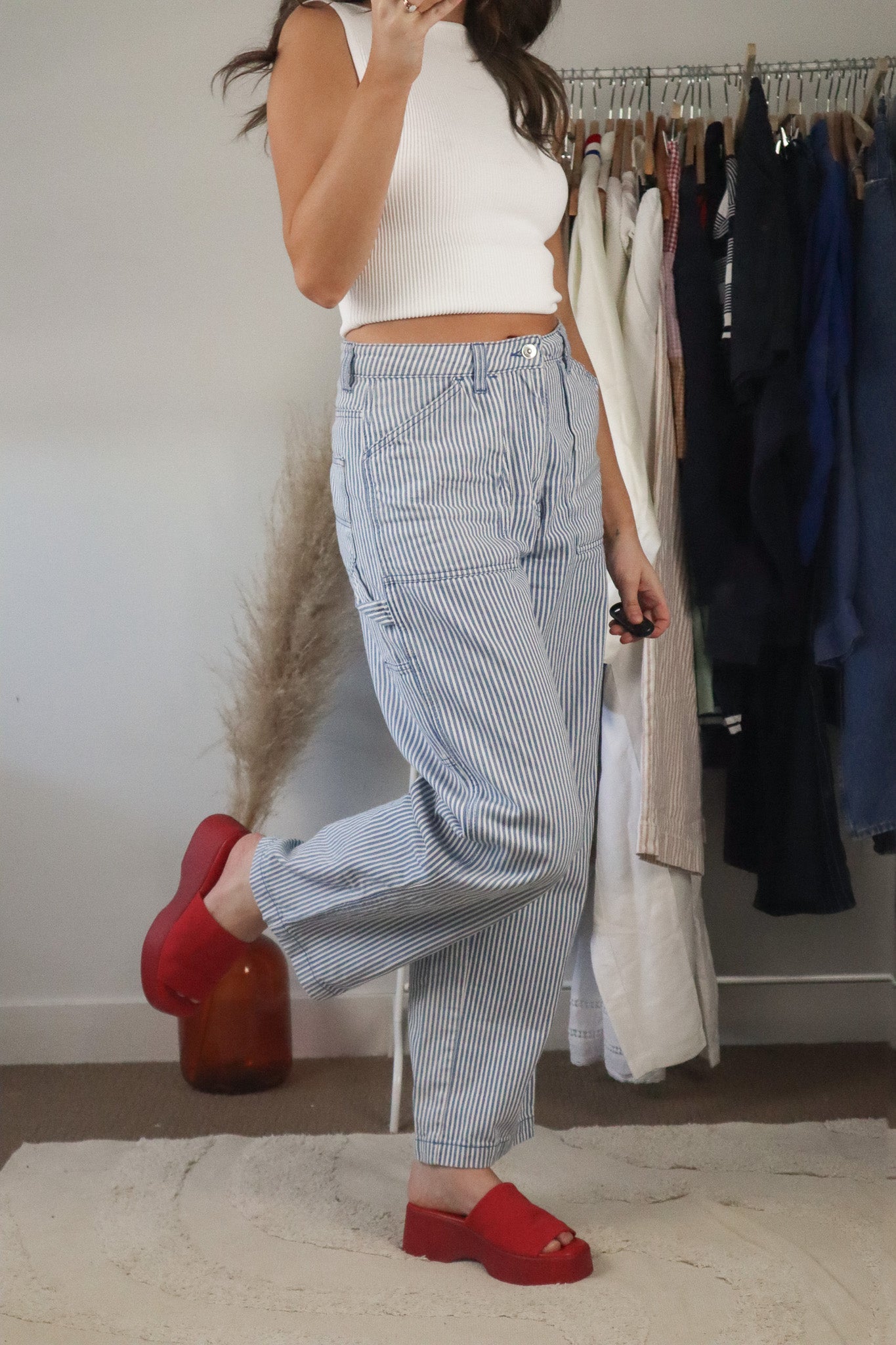 Modern x Striped Cargo Pants (8)