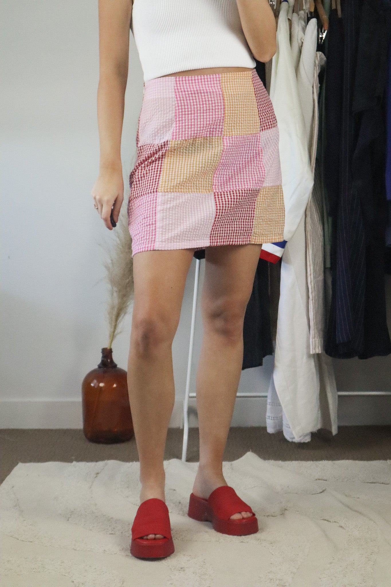 Modern x Patchwork Skirt (10)