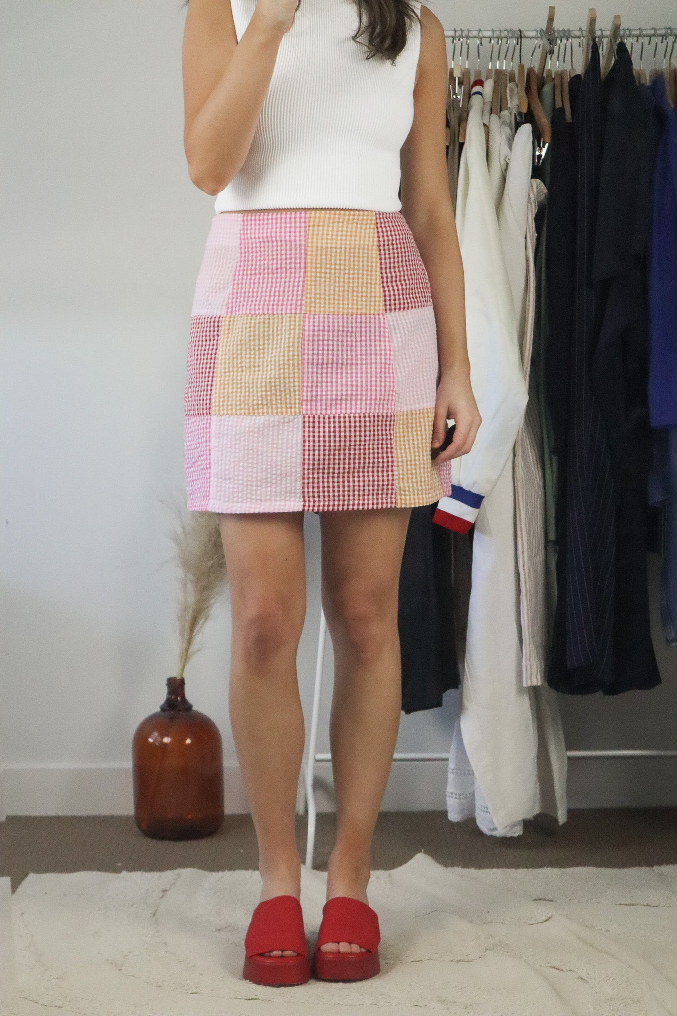 Modern x Patchwork Skirt (10)