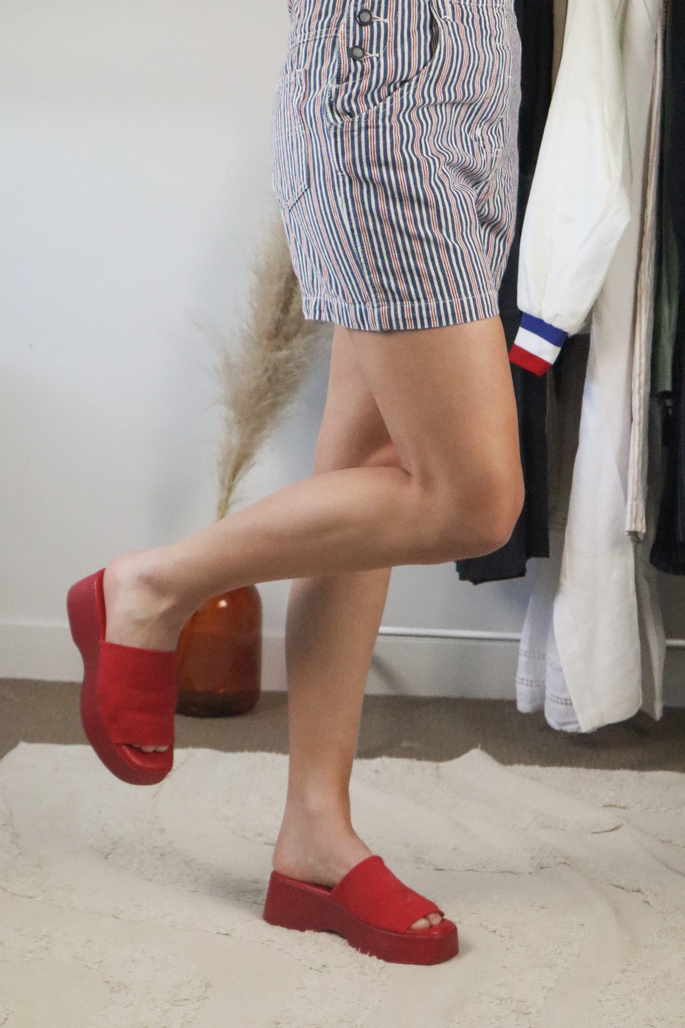 Made in Italy x Platform Sandals (7.5)