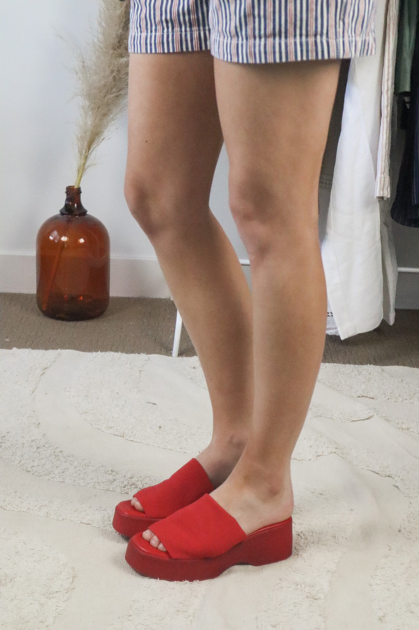 Made in Italy x Platform Sandals (7.5)