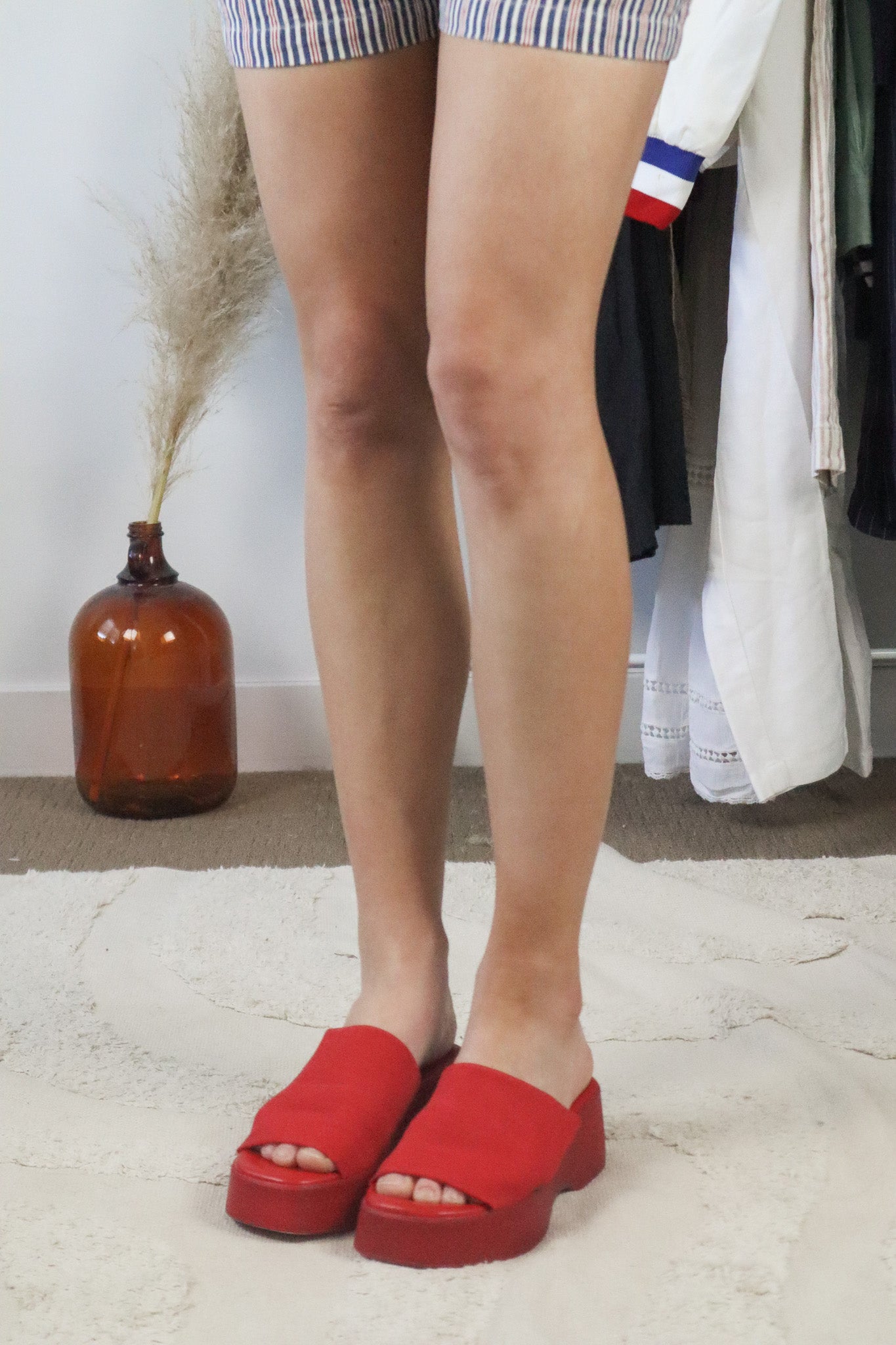 Made in Italy x Platform Sandals (7.5)