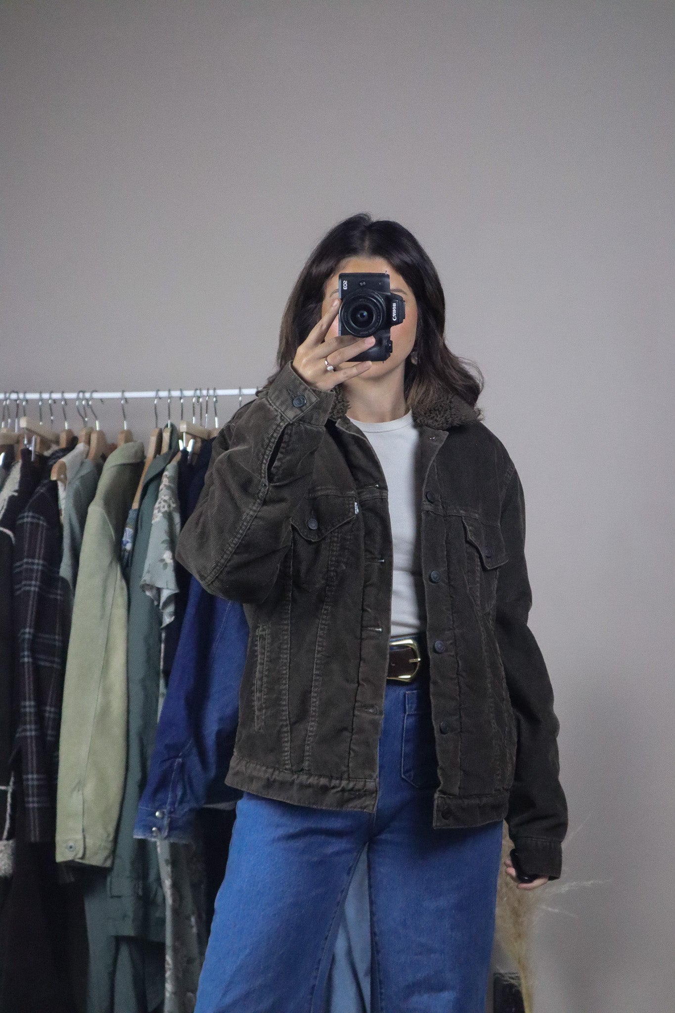 Vintage x Levi's Corduroy Sherpa Lined Jacket (M/L)