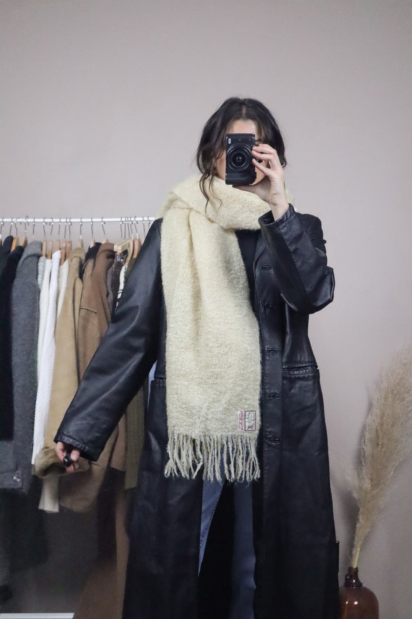 Made in Scottland x Vintage x Mohair/Wool Scarf