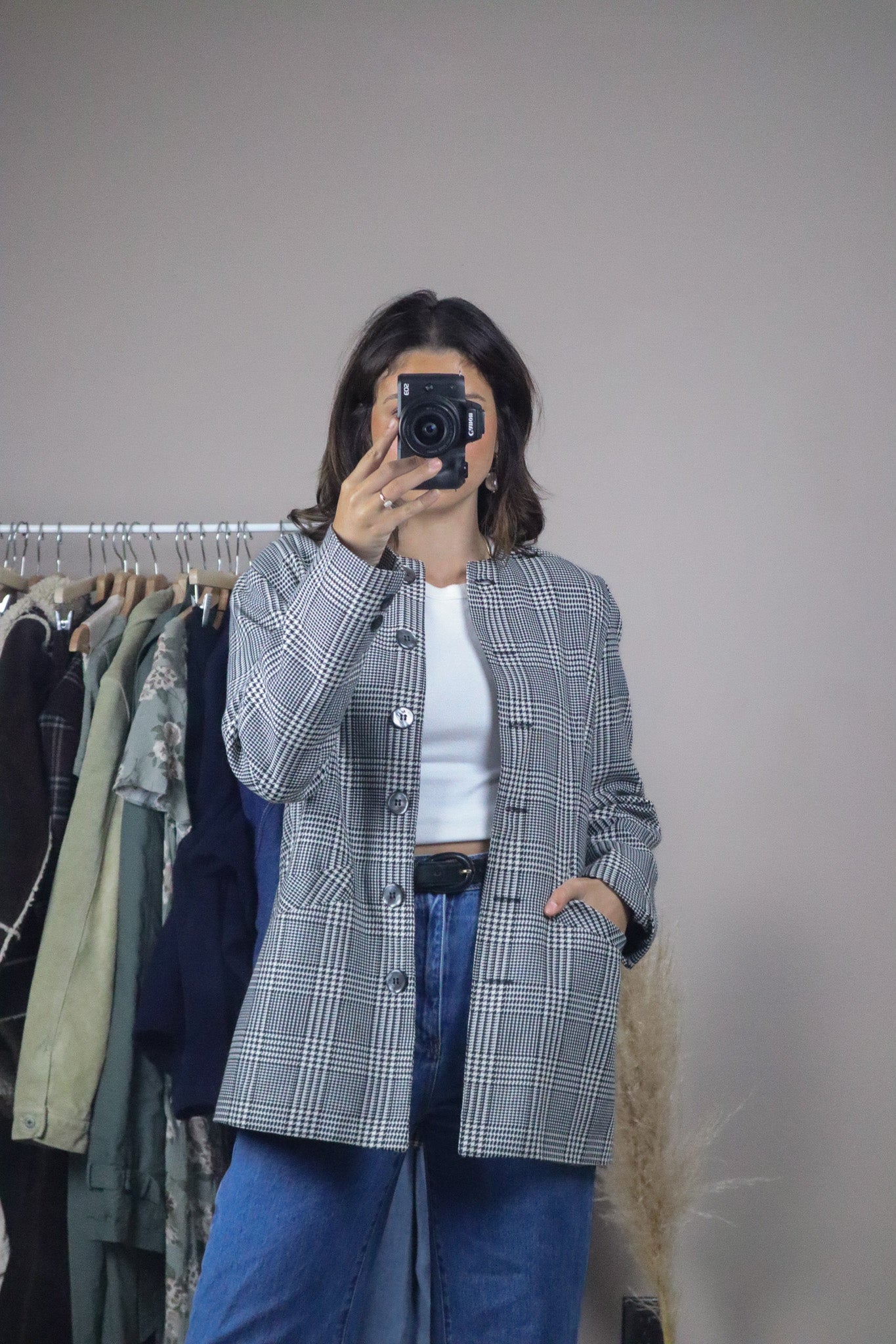 Made in Canada x Vintage x Houndstooth Blazer (8)