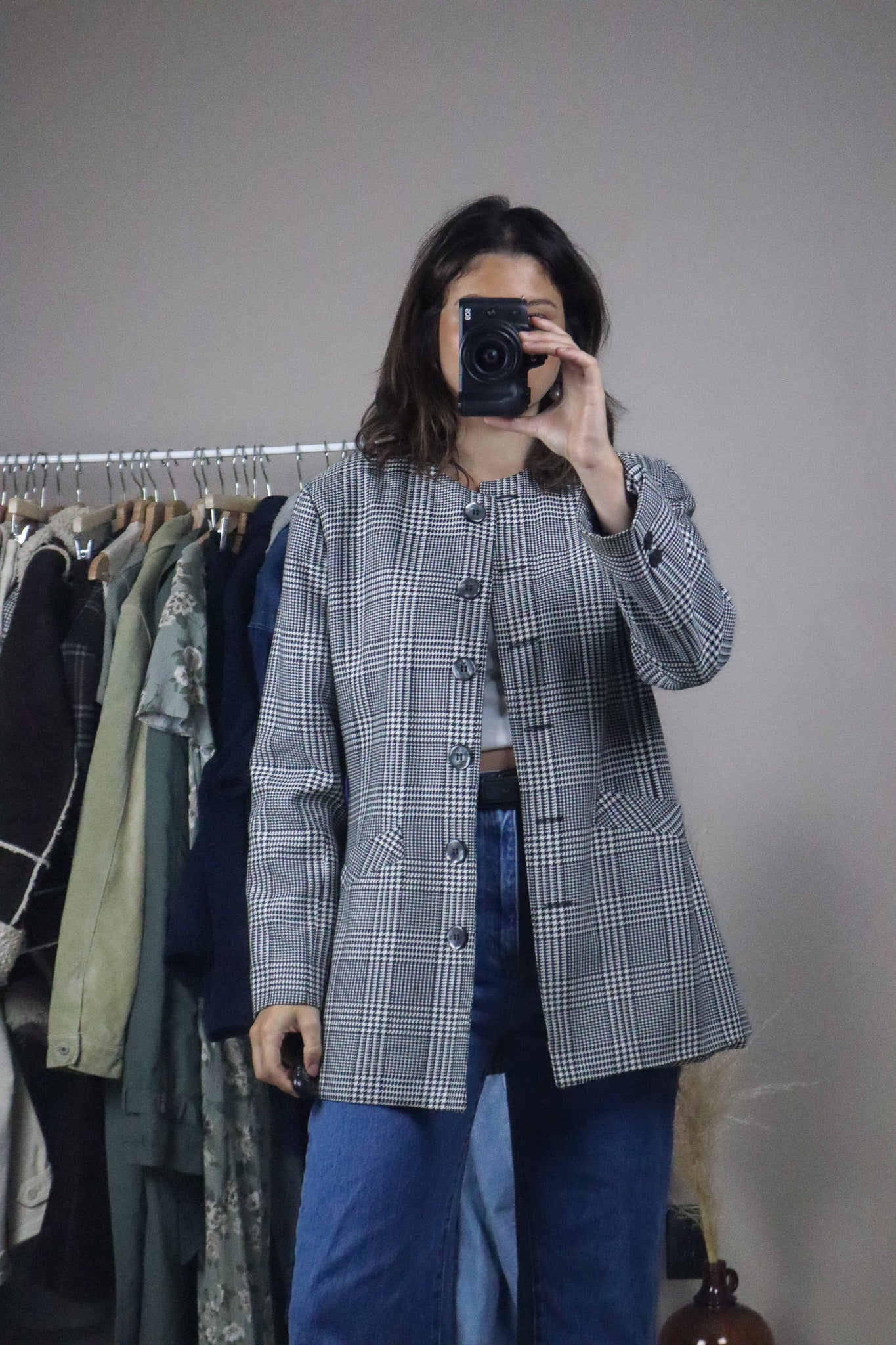 Made in Canada x Vintage x Houndstooth Blazer (8)
