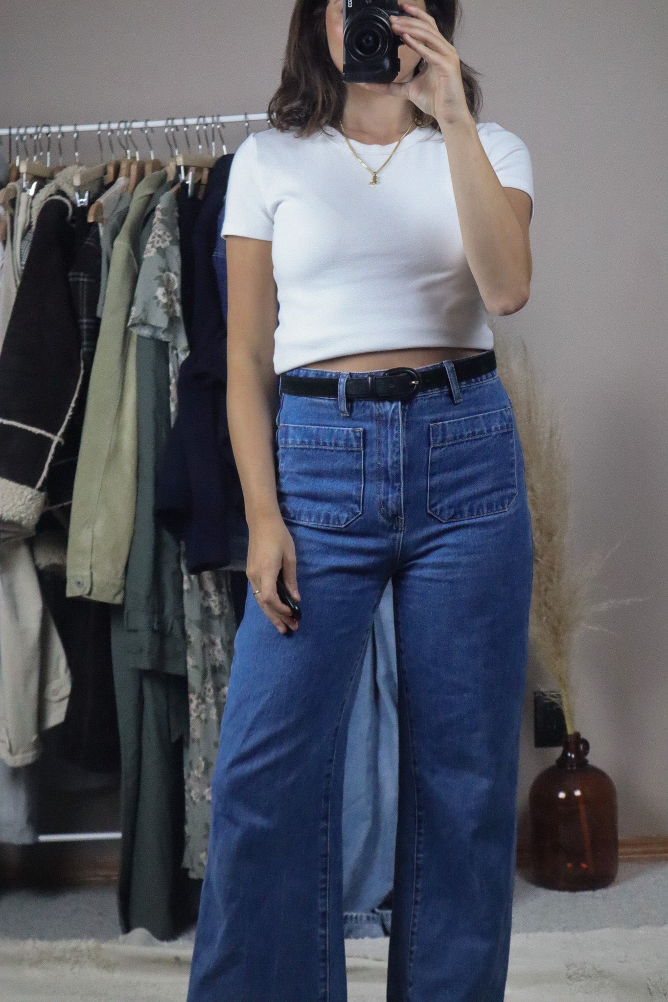 Made in Italy x Vintage x Suede Belt (XS/S)