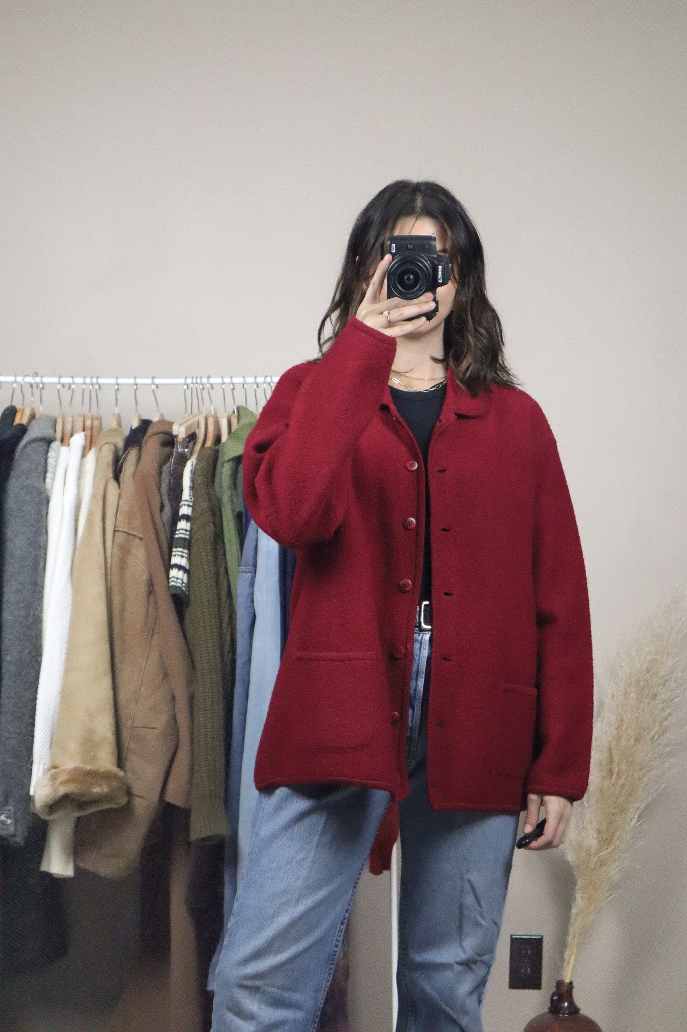 Vintage x Wool Shacket (S-M)