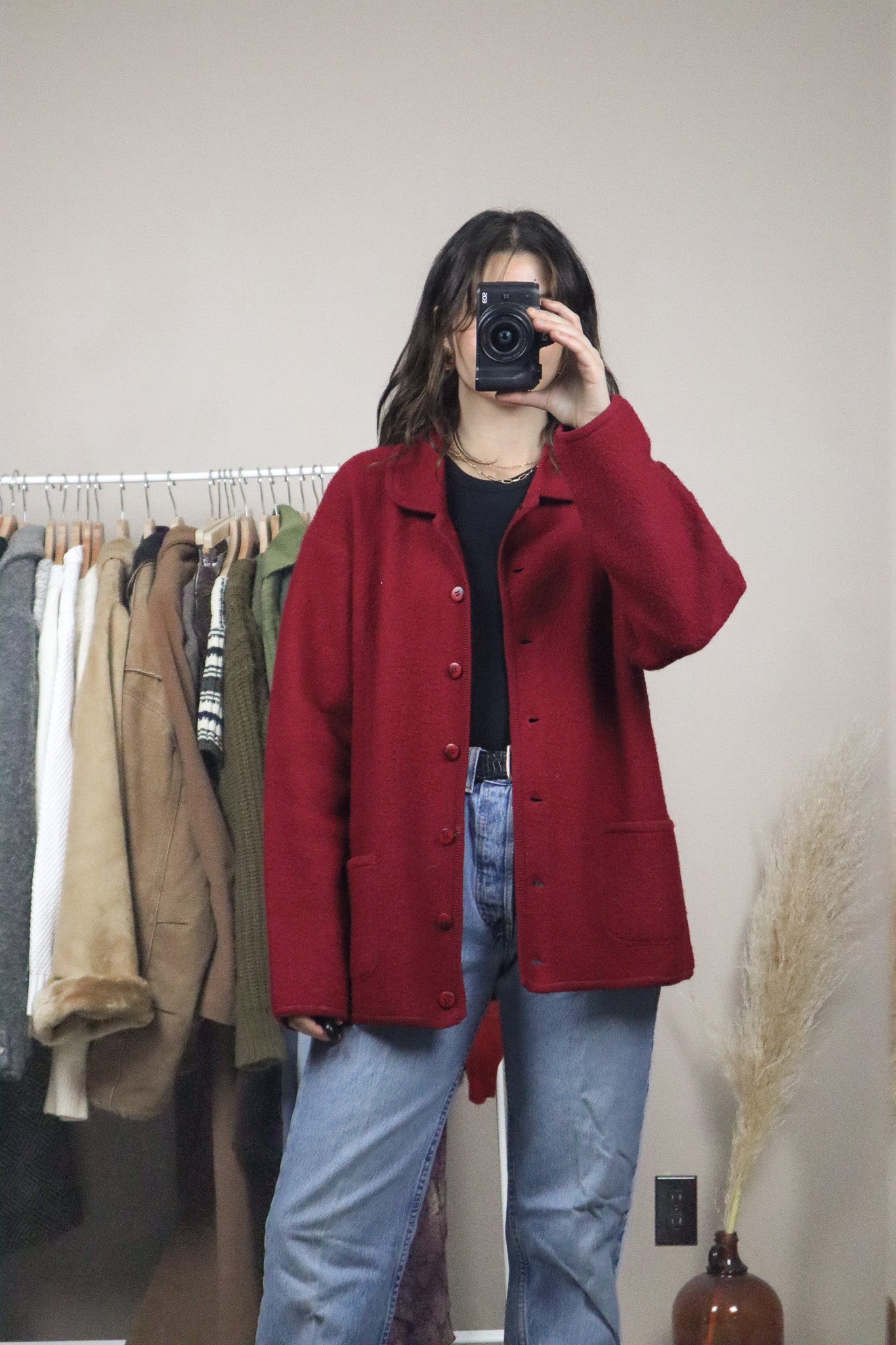 Vintage x Wool Shacket (S-M)