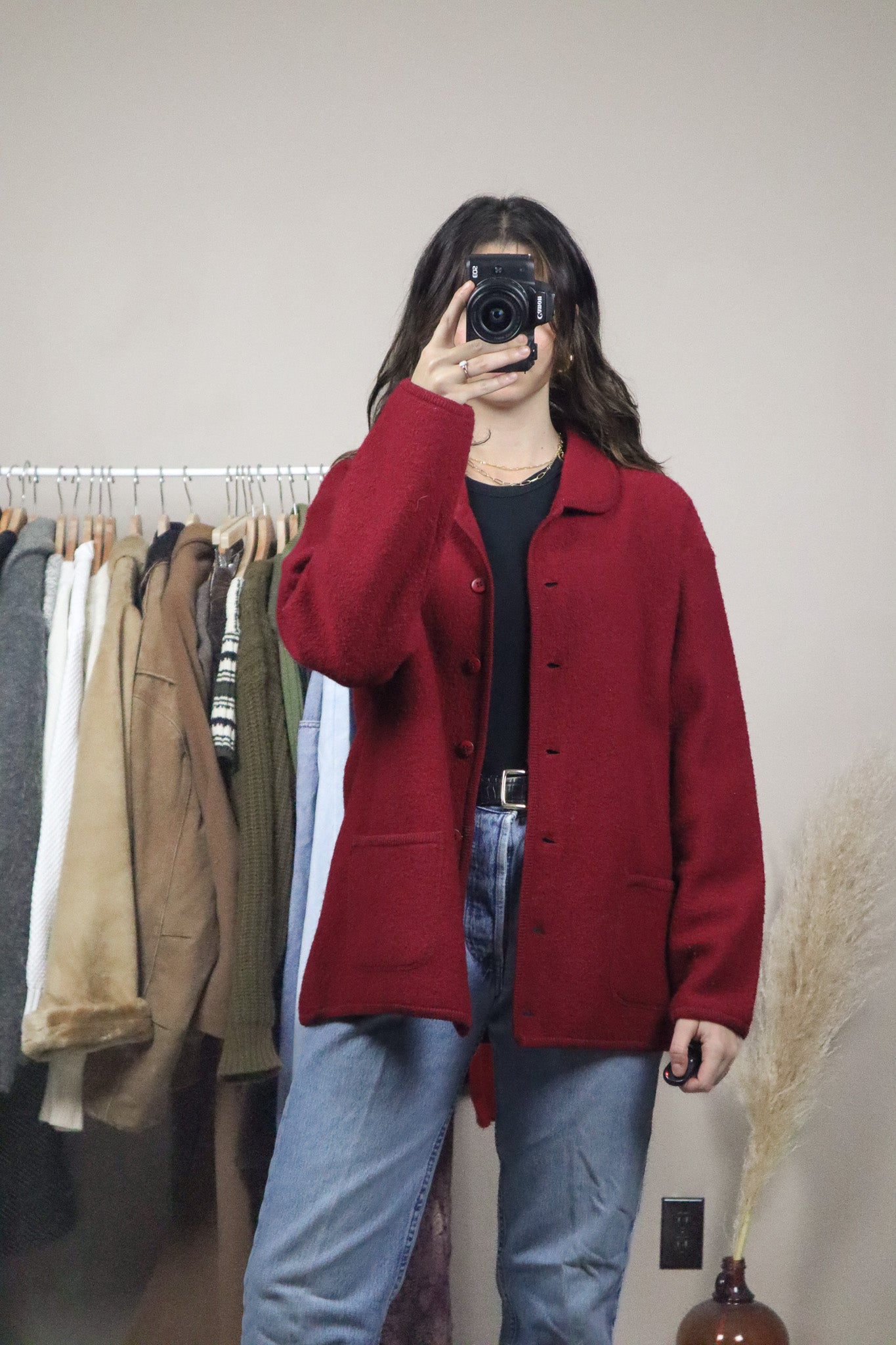 Vintage x Wool Shacket (S-M)