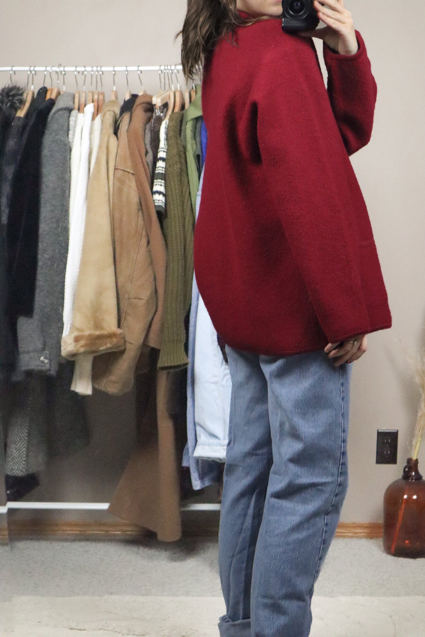 Vintage x Wool Shacket (S-M)