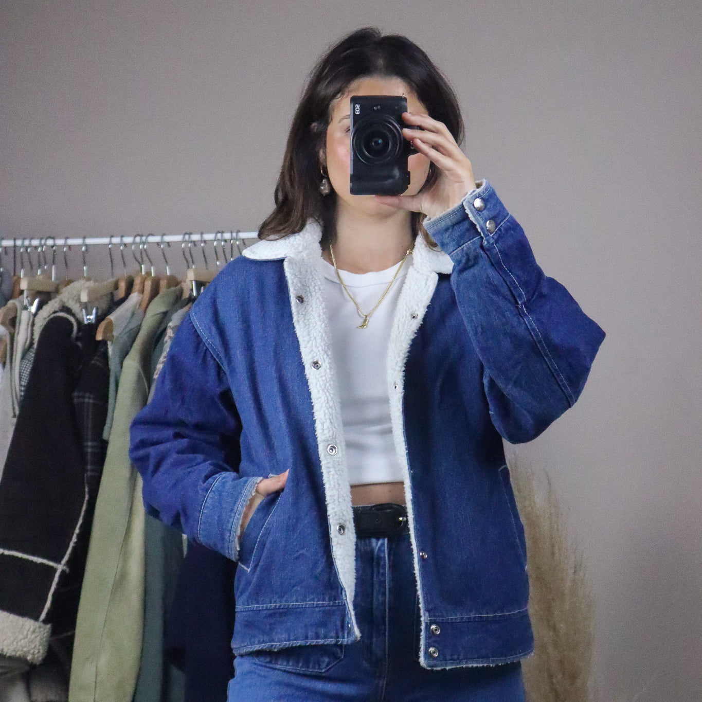 Vintage x Sherpa Lined Jacket (S)