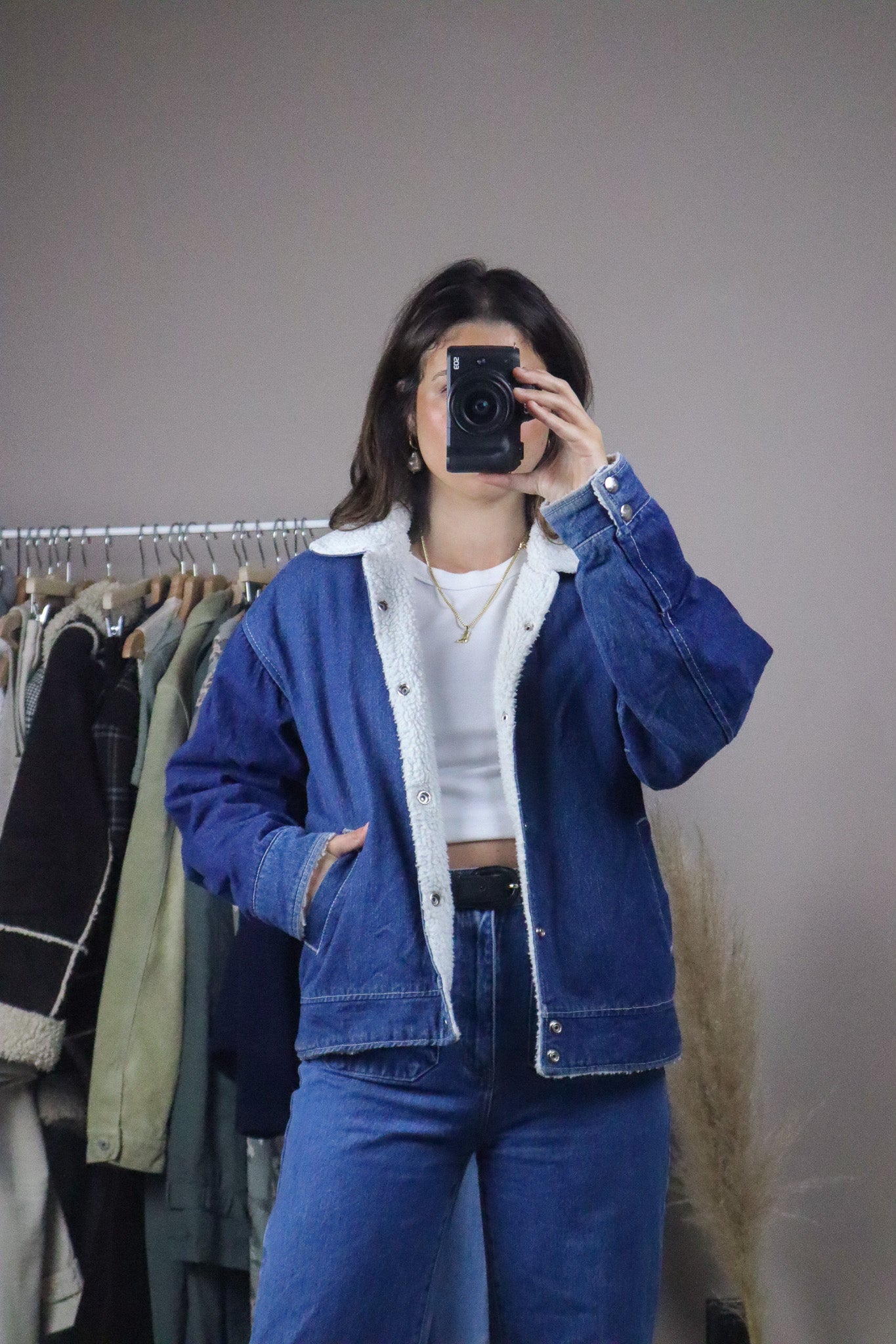 Vintage x Sherpa Lined Jacket (S)
