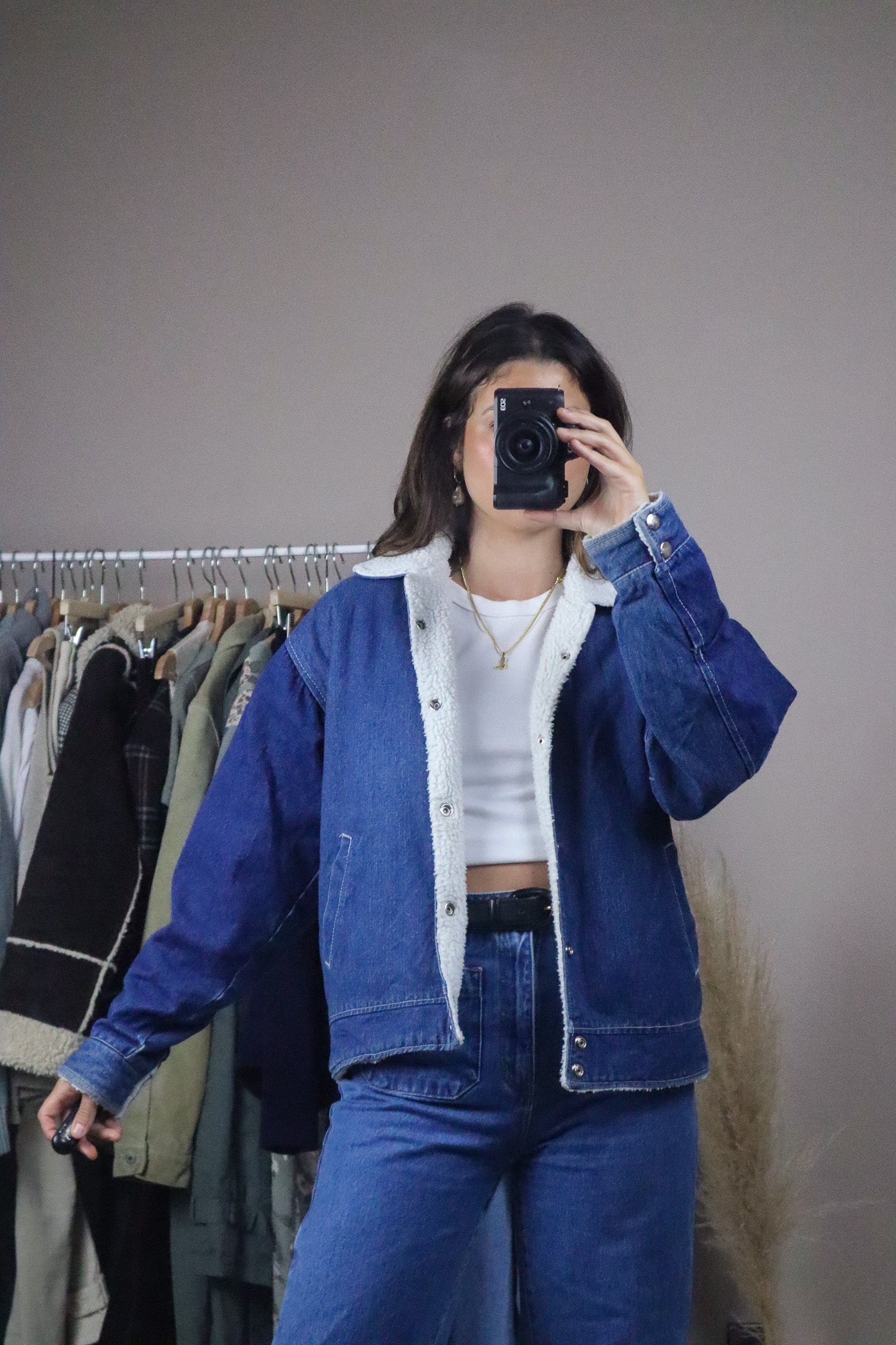 Vintage x Sherpa Lined Jacket (S)