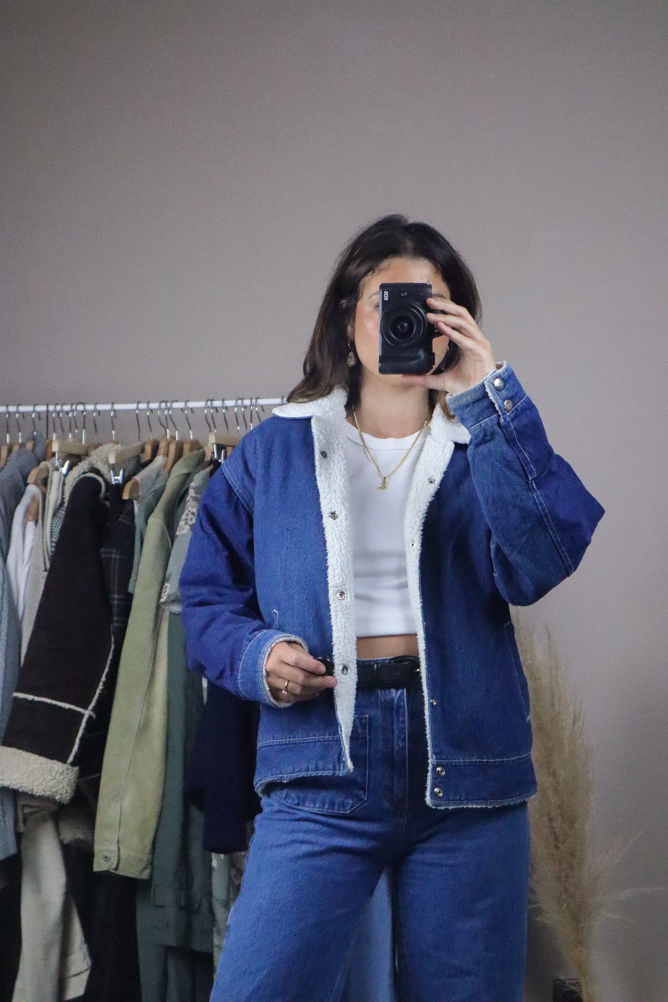 Vintage x Sherpa Lined Jacket (S)