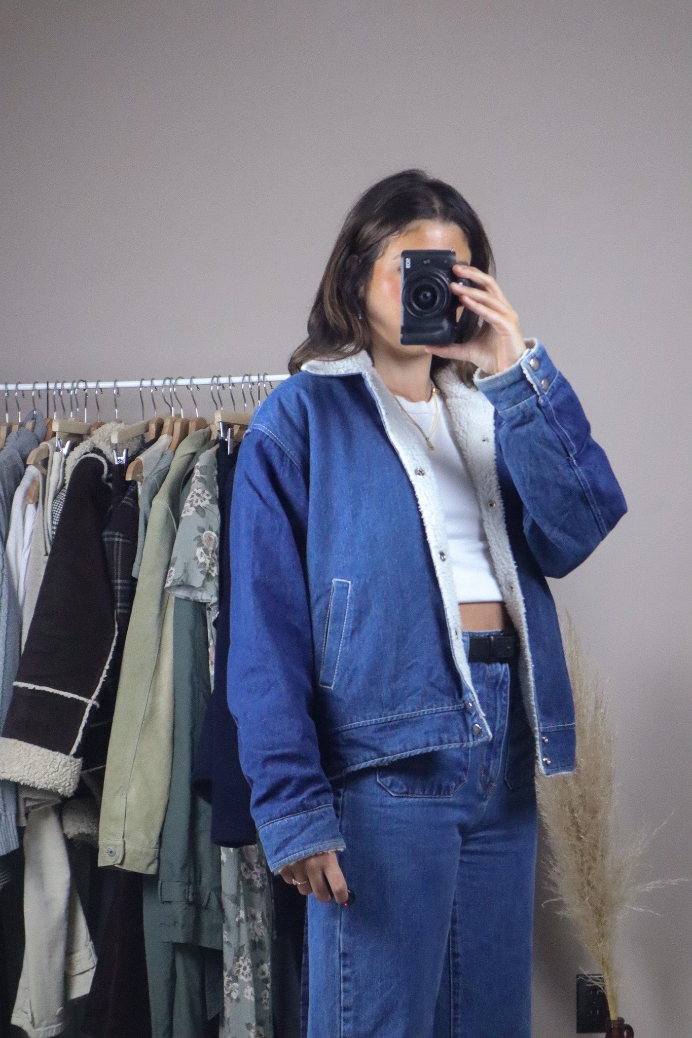 Vintage x Sherpa Lined Jacket (S)
