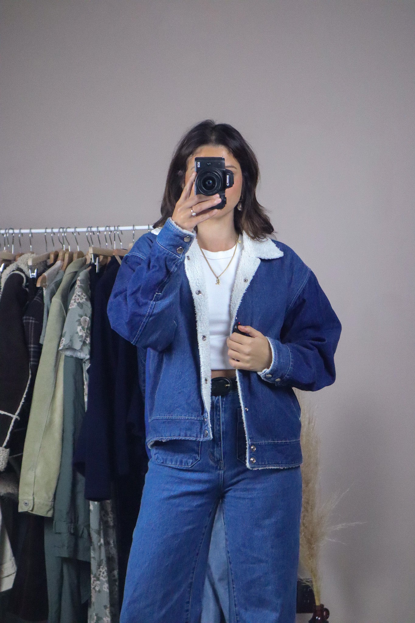 Vintage x Sherpa Lined Jacket (S)
