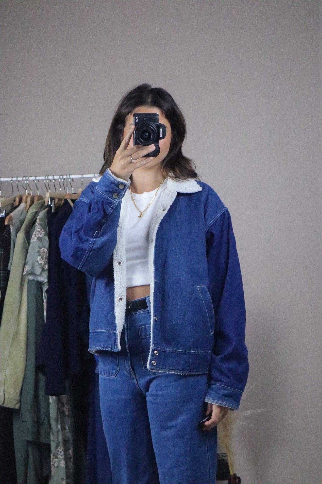 Vintage x Sherpa Lined Jacket (S)