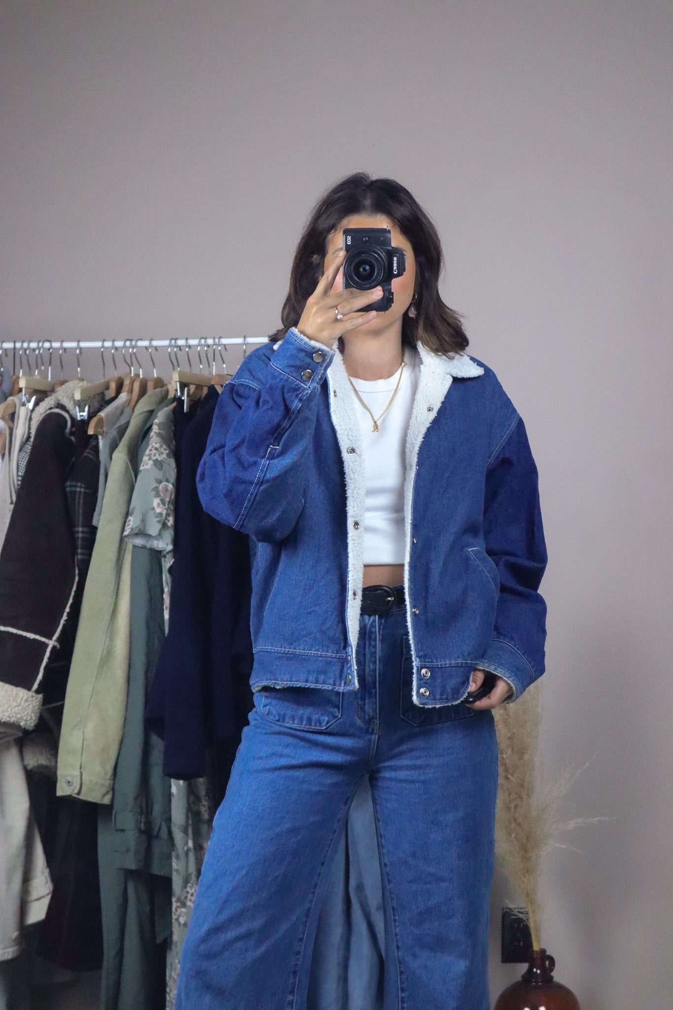 Vintage x Sherpa Lined Jacket (S)