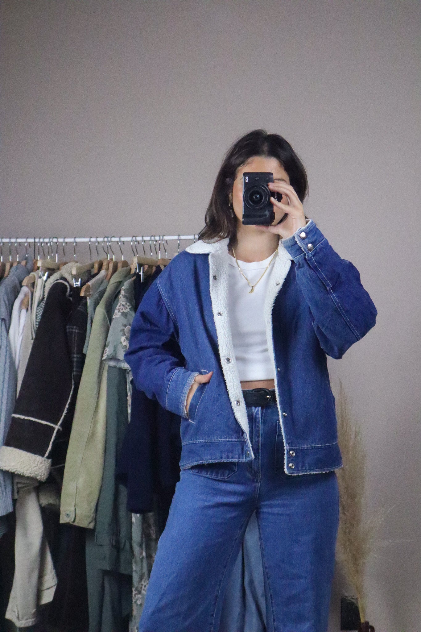 Vintage x Sherpa Lined Jacket (S)