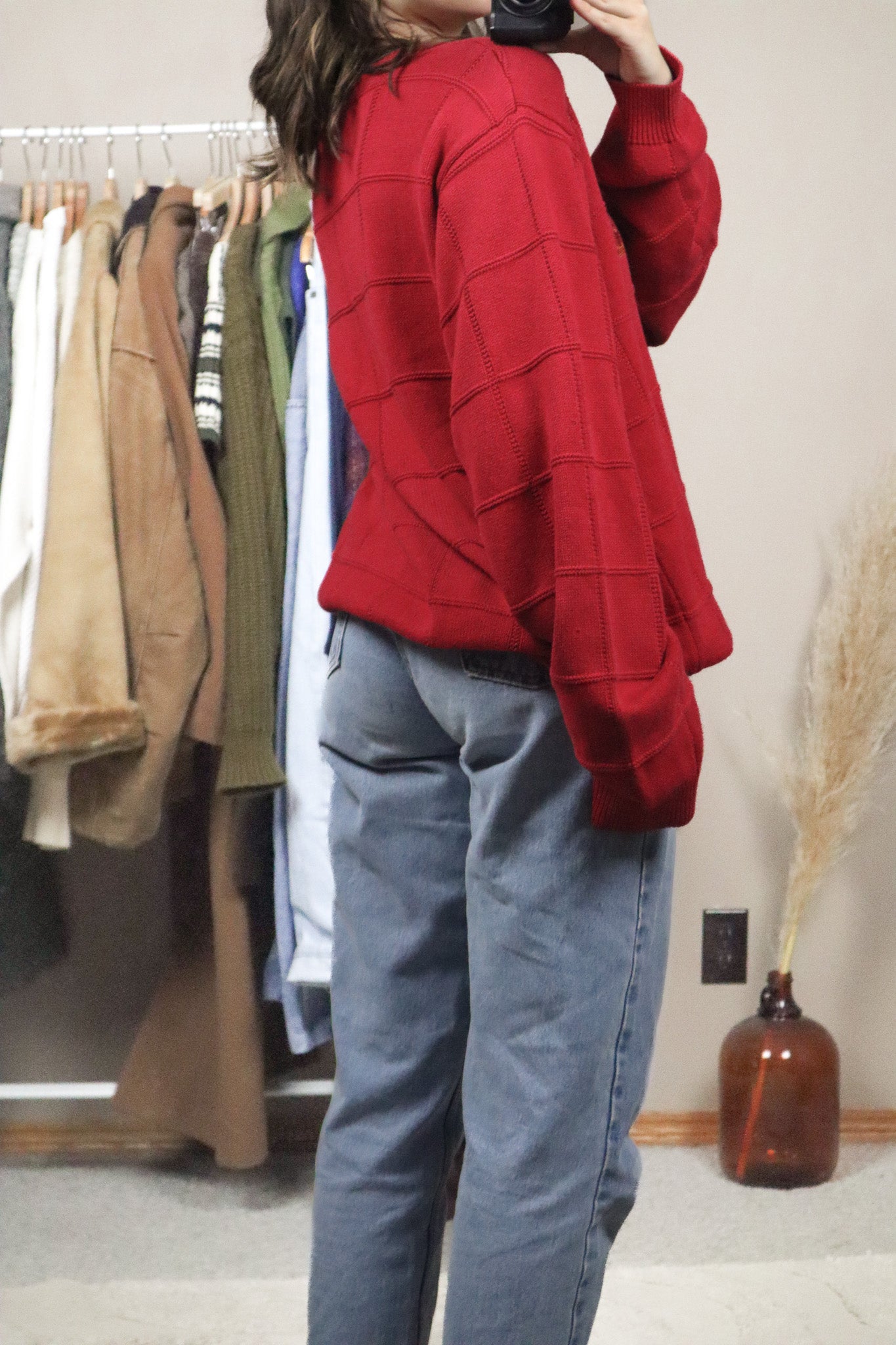 Vintage x Patterned Knit (L)