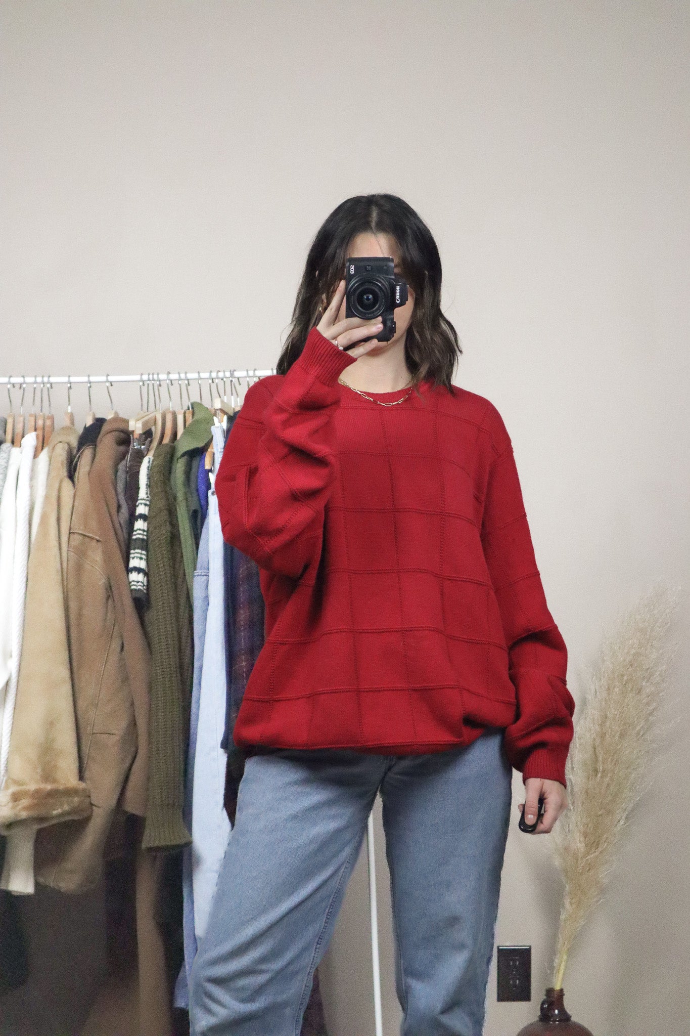 Vintage x Patterned Knit (L)