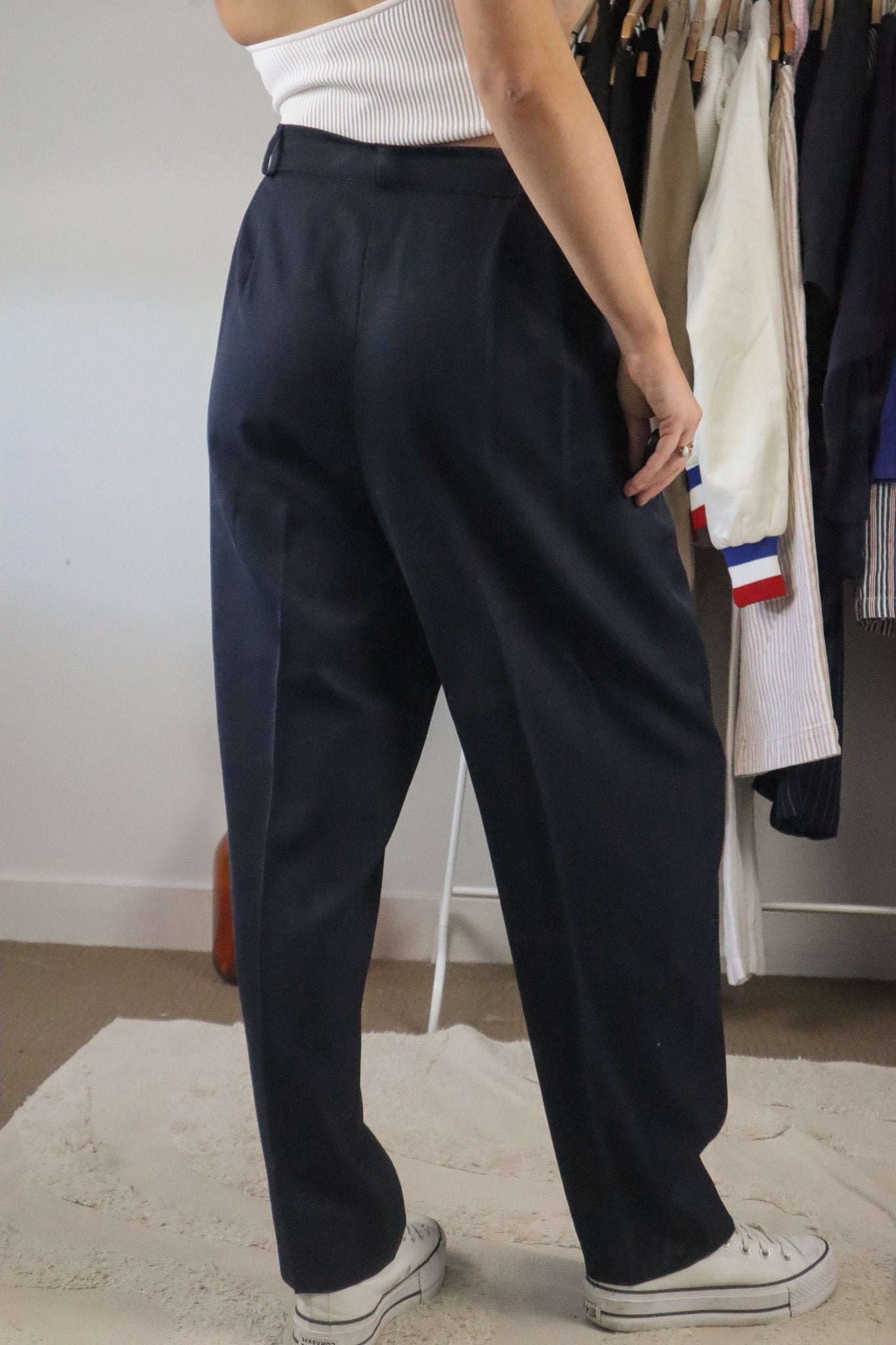 Vintage x Wool Blend Light-Weight Trousers (10/12)