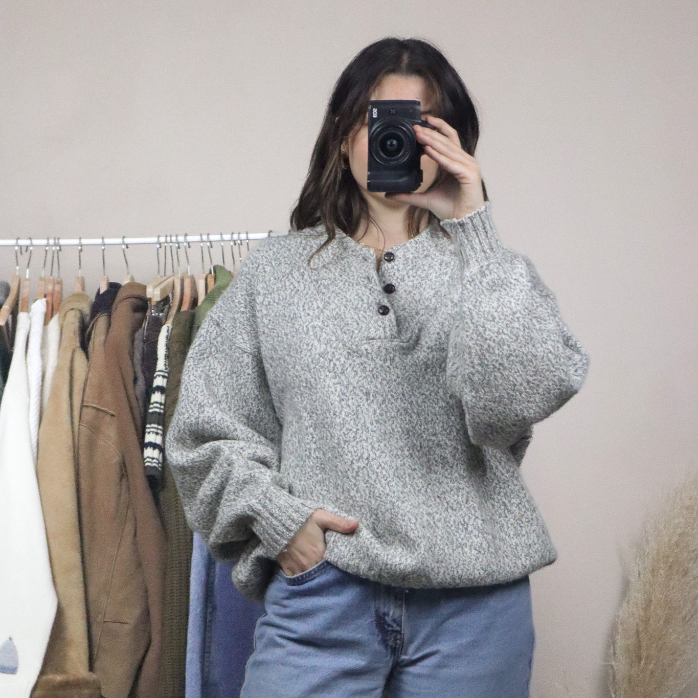 Made in Canada x Vintage x Wool Blend Knit (L)