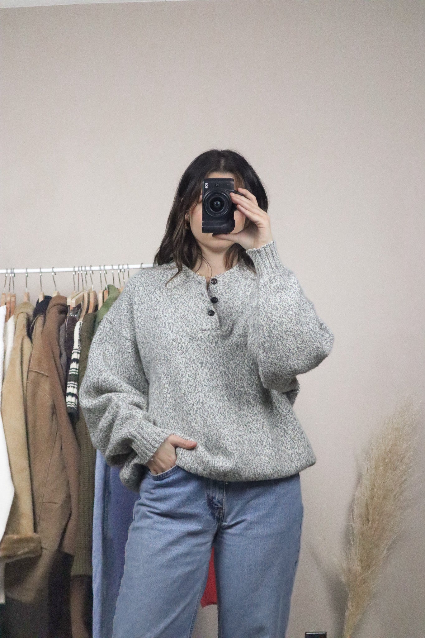 Made in Canada x Vintage x Wool Blend Knit (L)