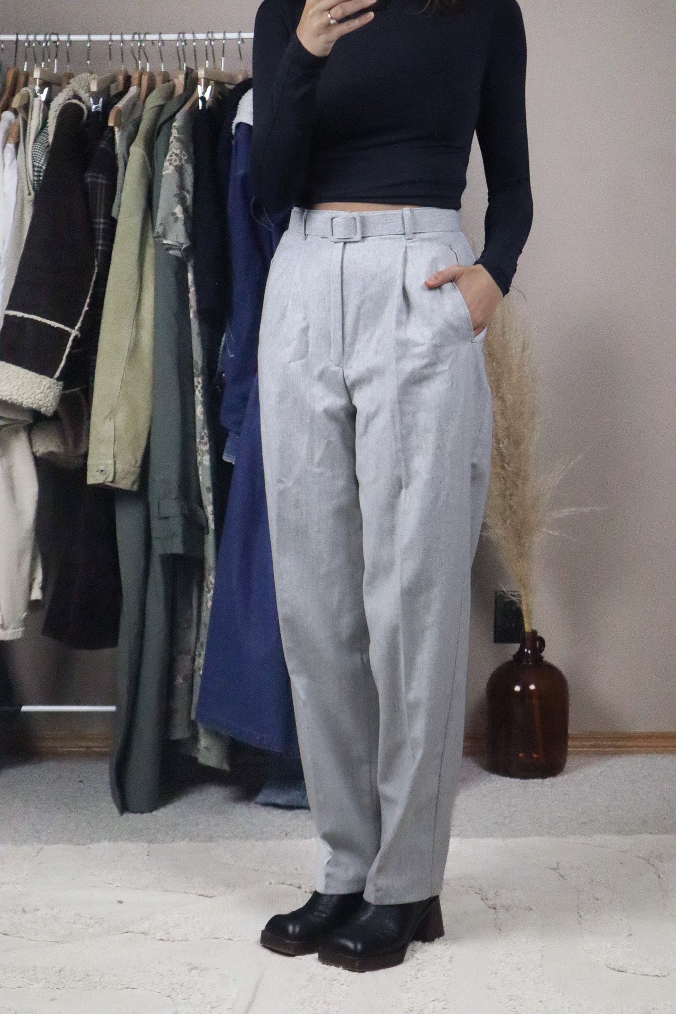 Made in Canada x Vintage x Wool Blend Trousers (27)