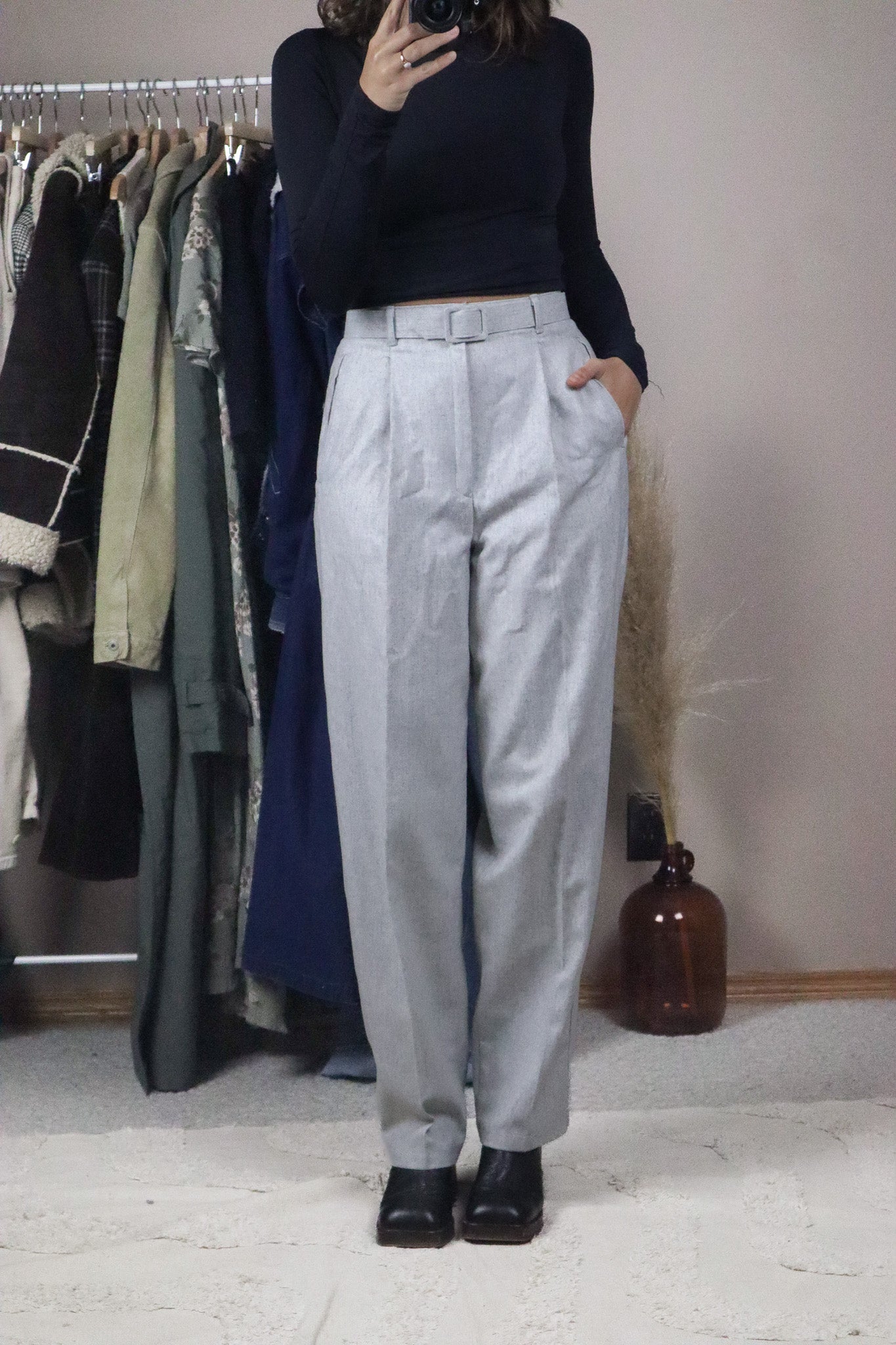 Made in Canada x Vintage x Wool Blend Trousers (27)